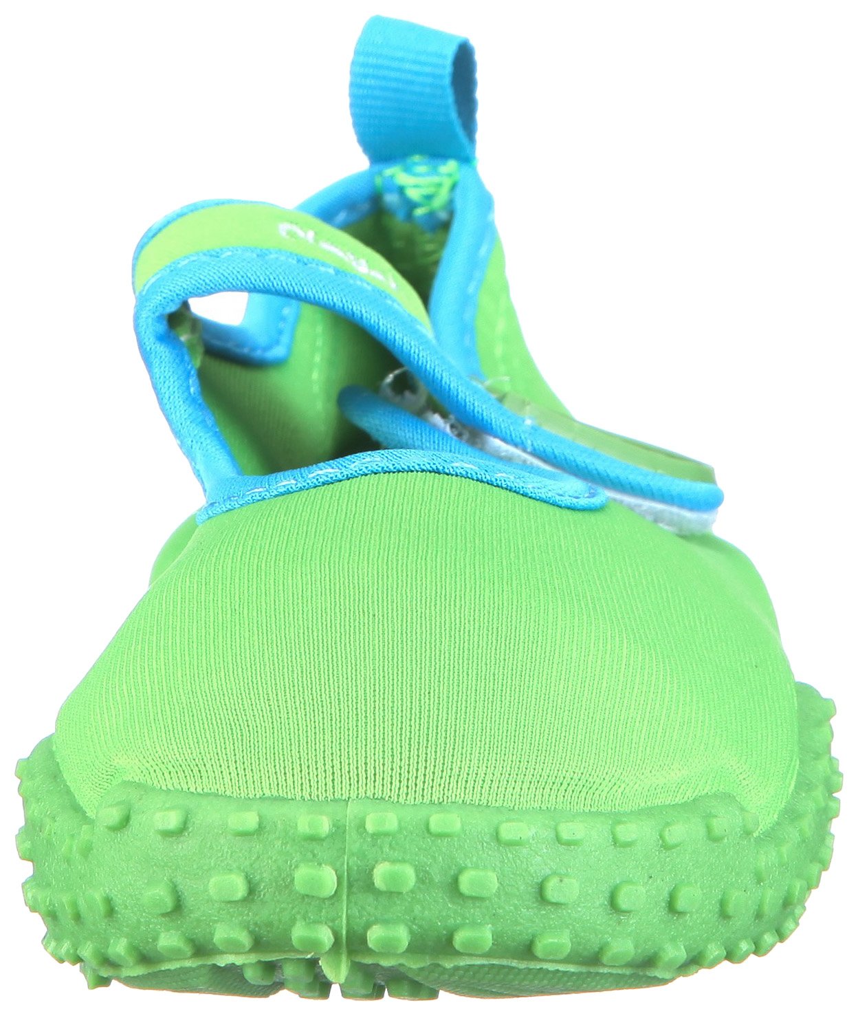 **Kids' Aqua Beach Water Shoes - Non-Slip Quick-Dry Barefoot Swim Shoes for Boys & Girls (Toddler Size 2M US, Green) - Perfect for Pool, Beach, Surfing & Water Sports**