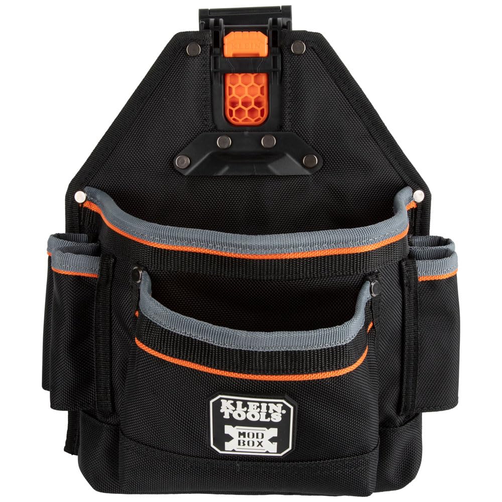 MODbox Tool Vest Combo - Heavy Duty Work Vest with Multiple Pockets for Construction, DIY & Outdoor Activities | Perfect for Electricians, Carpenters & Handymen