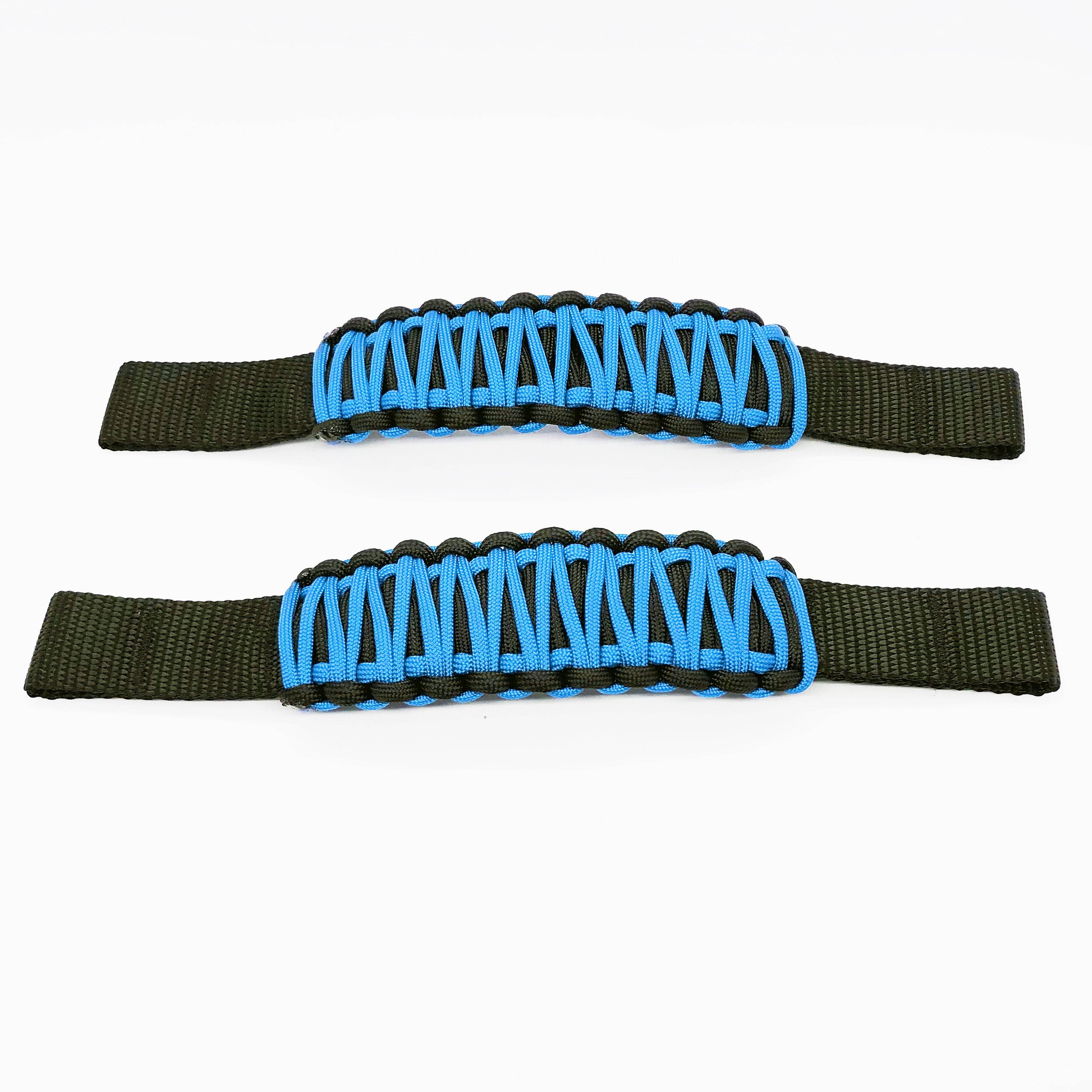Adjustable Paracord Door Limiting Straps (2-Pack) for 1976-2023 Jeep Wrangler CJ, YJ, TJ, JK, JL & Gladiator Models | Heavy-Duty Off-Road Accessory | Perfect for Trail Riding & Open-Air Driving