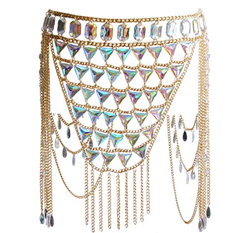 Gold Color-A-Skirt chain -3