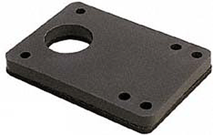 Dooks Short Stack 1/2 Inch Skateboard Risers Set (2 Pack) - Shock Absorbing Pads for Smooth Riding & Board Protection - Perfect for Street Skating, Longboarding & Cruising