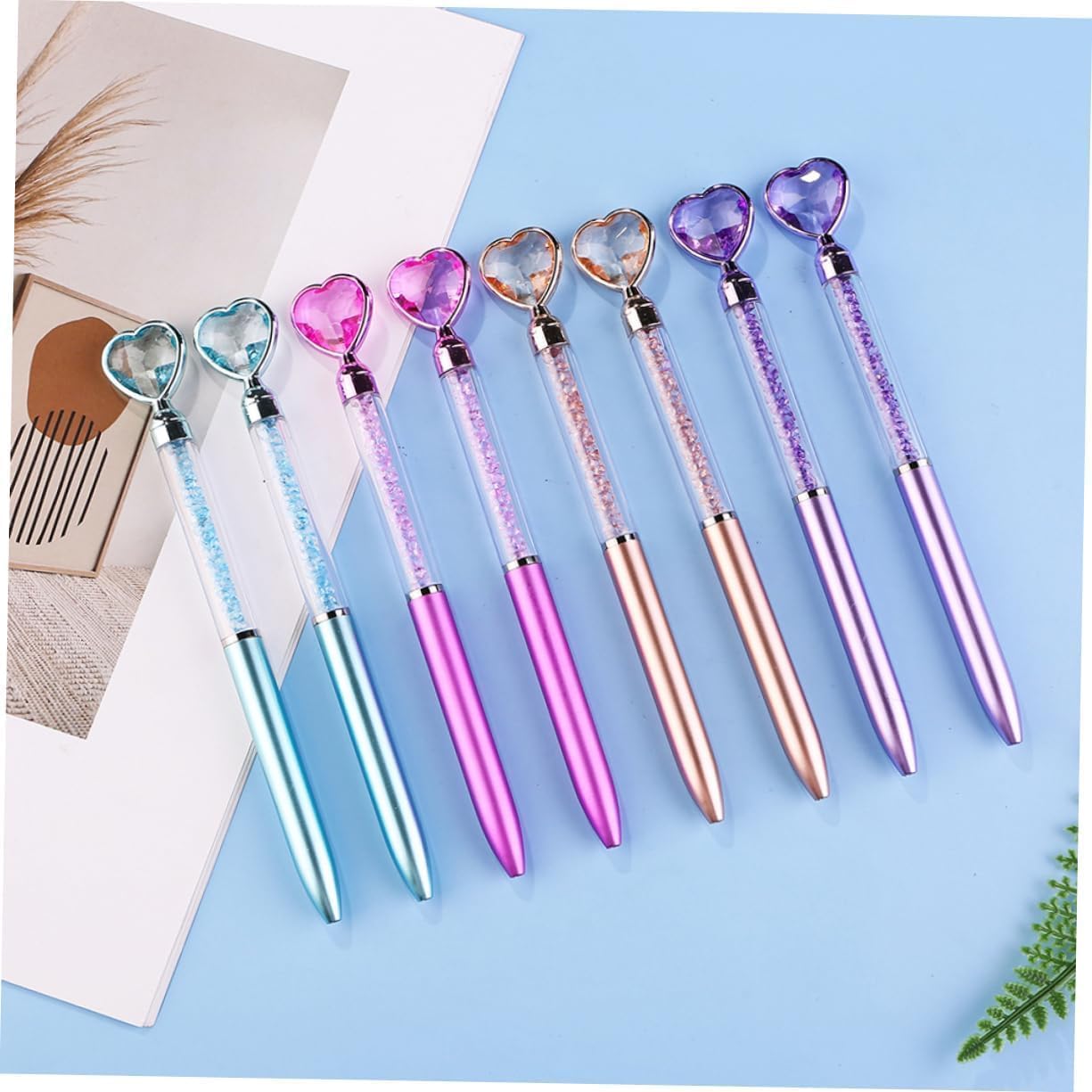 10-Pack Smooth Writing Gel Pens with Quick-Drying Ink - Premium Ballpoint & Rollerball Pens for Students, Office, Journaling & Note Taking - Portable Gel Ink Pens for School, Work & Art Projects