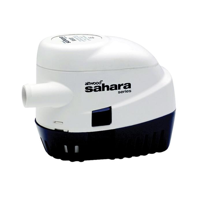 Attwood Marine 500 GPH Automatic Bilge Pump - 12V Submersible Boat Bilge Pump for Water Removal - Ideal for Boats, Yachts, and Marine Applications