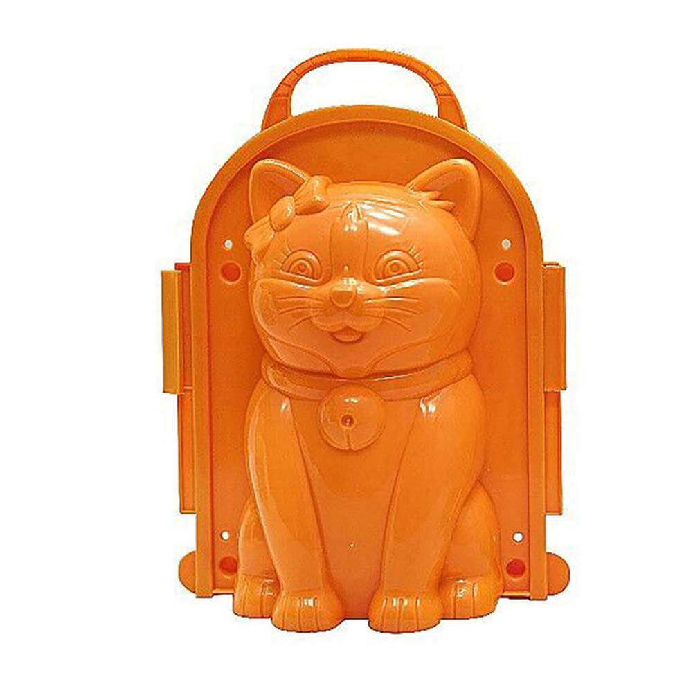 Snowball Maker Mold Kit - Winter Snow Mold for Kids with Cat, Bear, Penguin & Santa Claus Designs | Fun Outdoor Snow Play Toy for Family Winter Activities