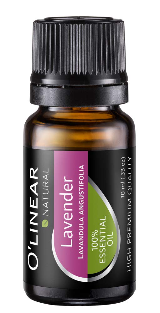 **O'linear Therapeutic Grade Lavender Essential Oil 10ml - 100% Pure & Natural Aromatherapy Oil for Diffusers, Skincare, Relaxation & Wellness - High European Quality - Perfect for Stress Relief, Massage & Home Spa**