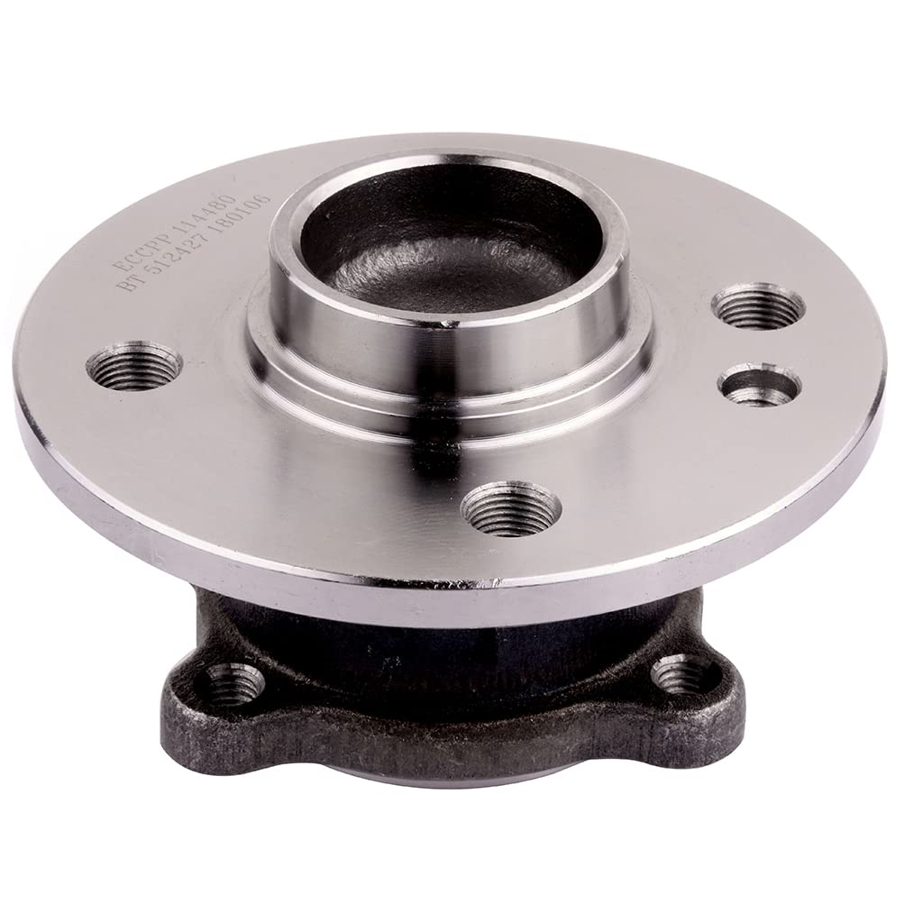 Replaces 513309 Wheel Axle Bearing & Hub Assembly Compatible with Mini Cooper 2007-2015 - Front 4 Lug Wheel Hub & Bearing Kit (4 PCS) - Perfect for Smooth Ride & DIY Auto Repair