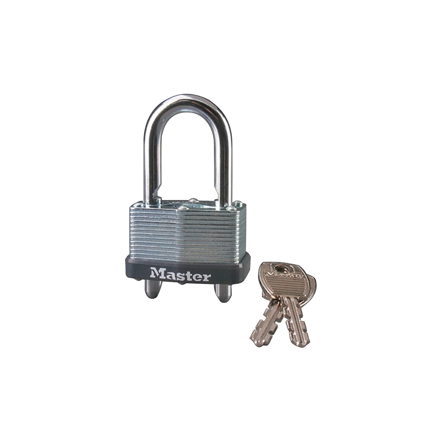 Master Lock 4-Digit Combination Padlock - Secure Lock for Luggage, Gym Lockers, Backpacks & Storage - Durable Outdoor & Indoor Use