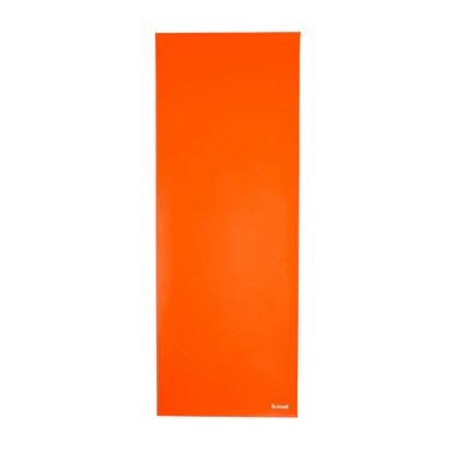 Premium Non-Slip Yoga Mat for Travel - Solar Orange | Eco-Friendly & Lightweight Exercise Mat for Yoga, Pilates, Gym & Outdoor Workouts | Perfect for Home, Studio & Travel Use