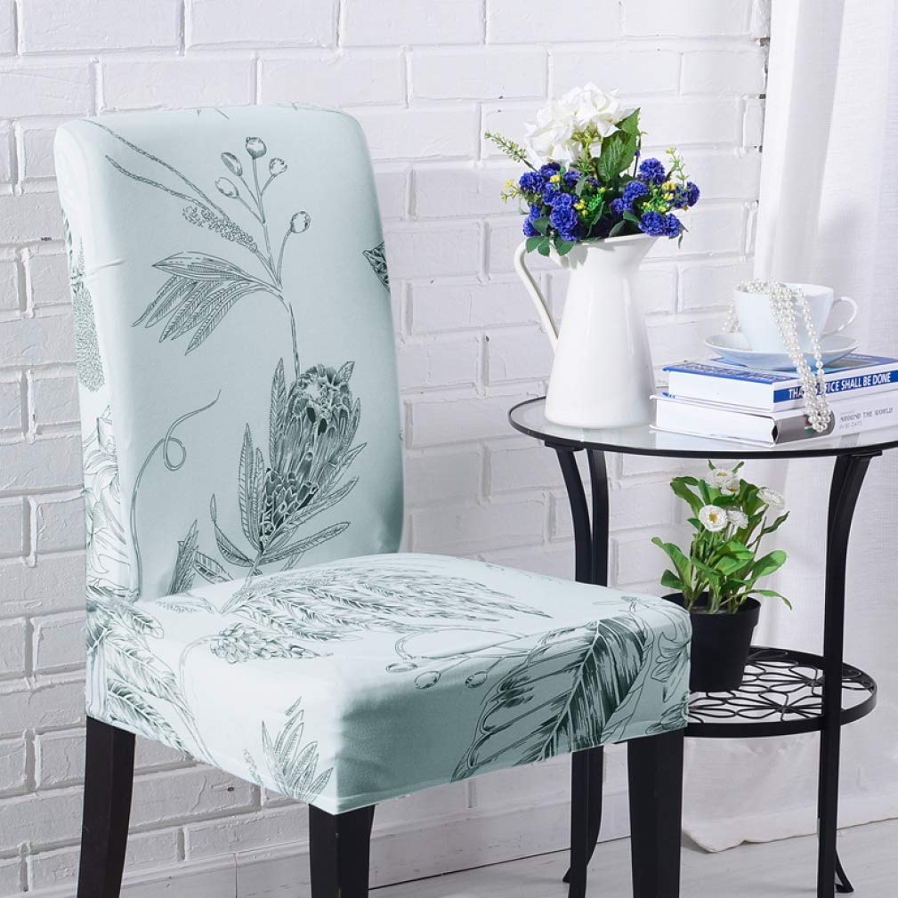 LUCACO 1/2/4 Pack Washable Stretch Dining Chair Covers - Removable Fitted Slipcovers for Home & Hotel Furniture Protection - Perfect for Dining Room, Restaurant, and Office Use