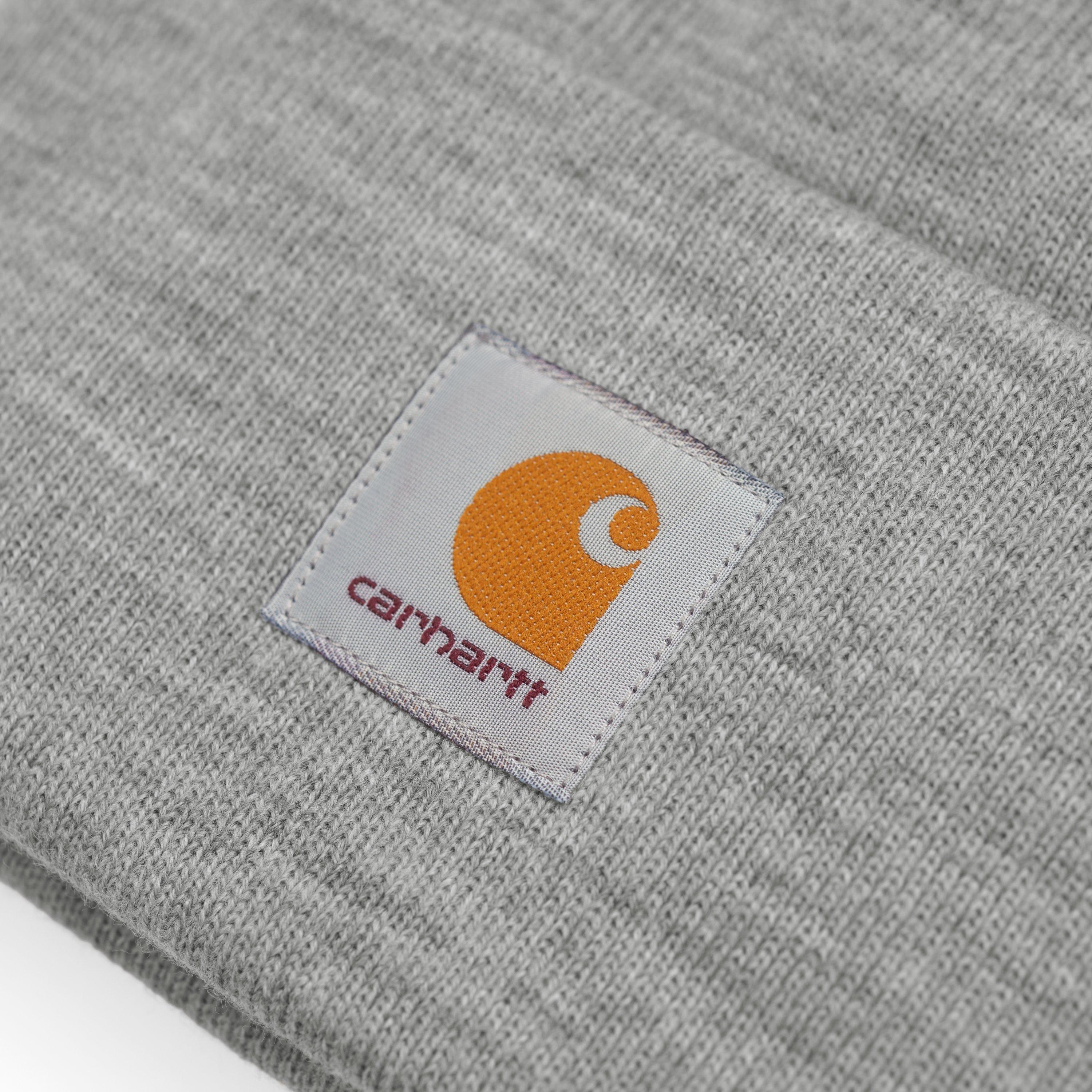 Acrylic Watch Hat in Grey Heather - Stylish Winter Beanie for Men & Women - Perfect for Outdoor Activities, Skiing, and Cold Weather Fashion
