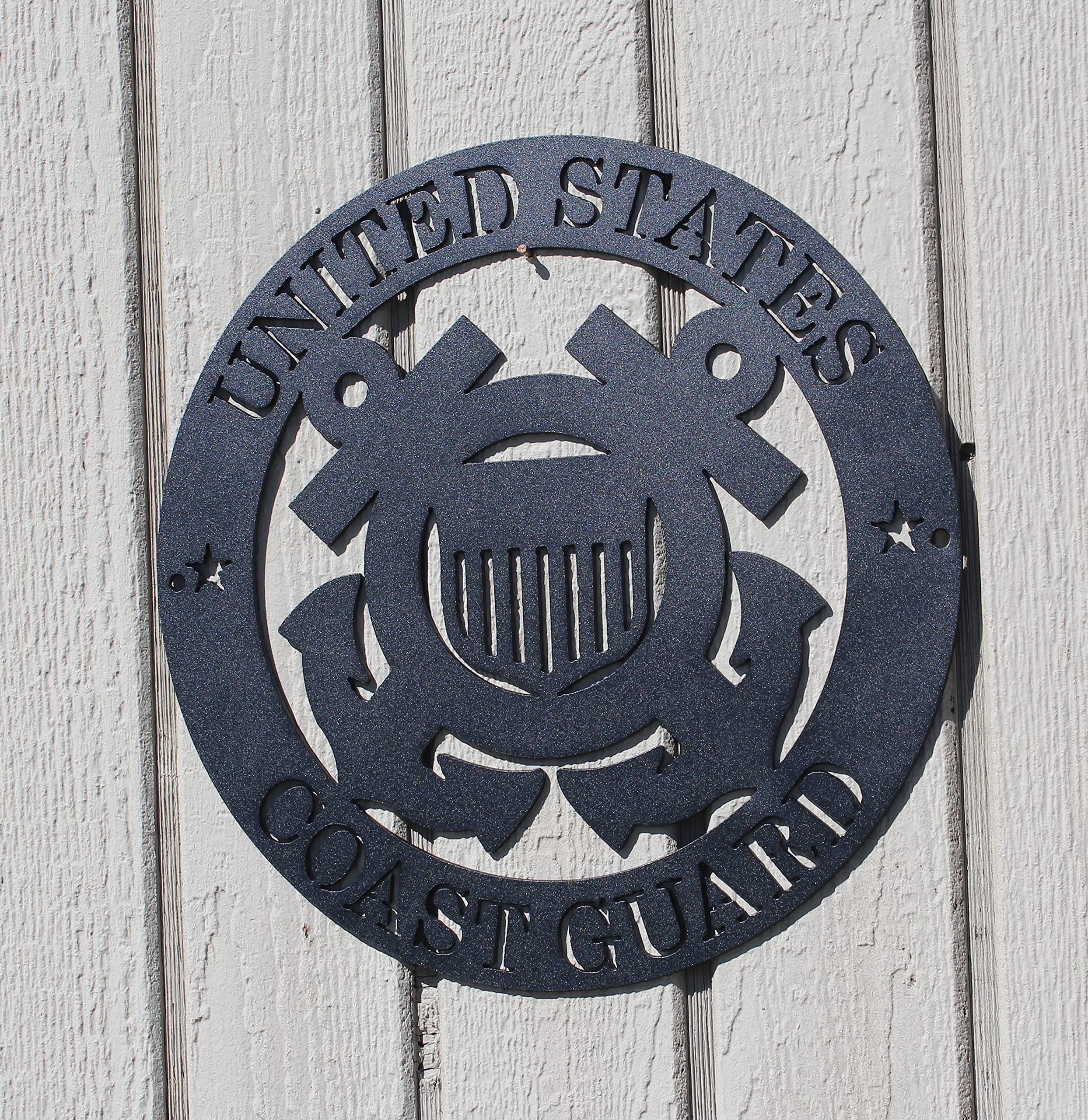 Coast Guard Metal Wall Art - 12