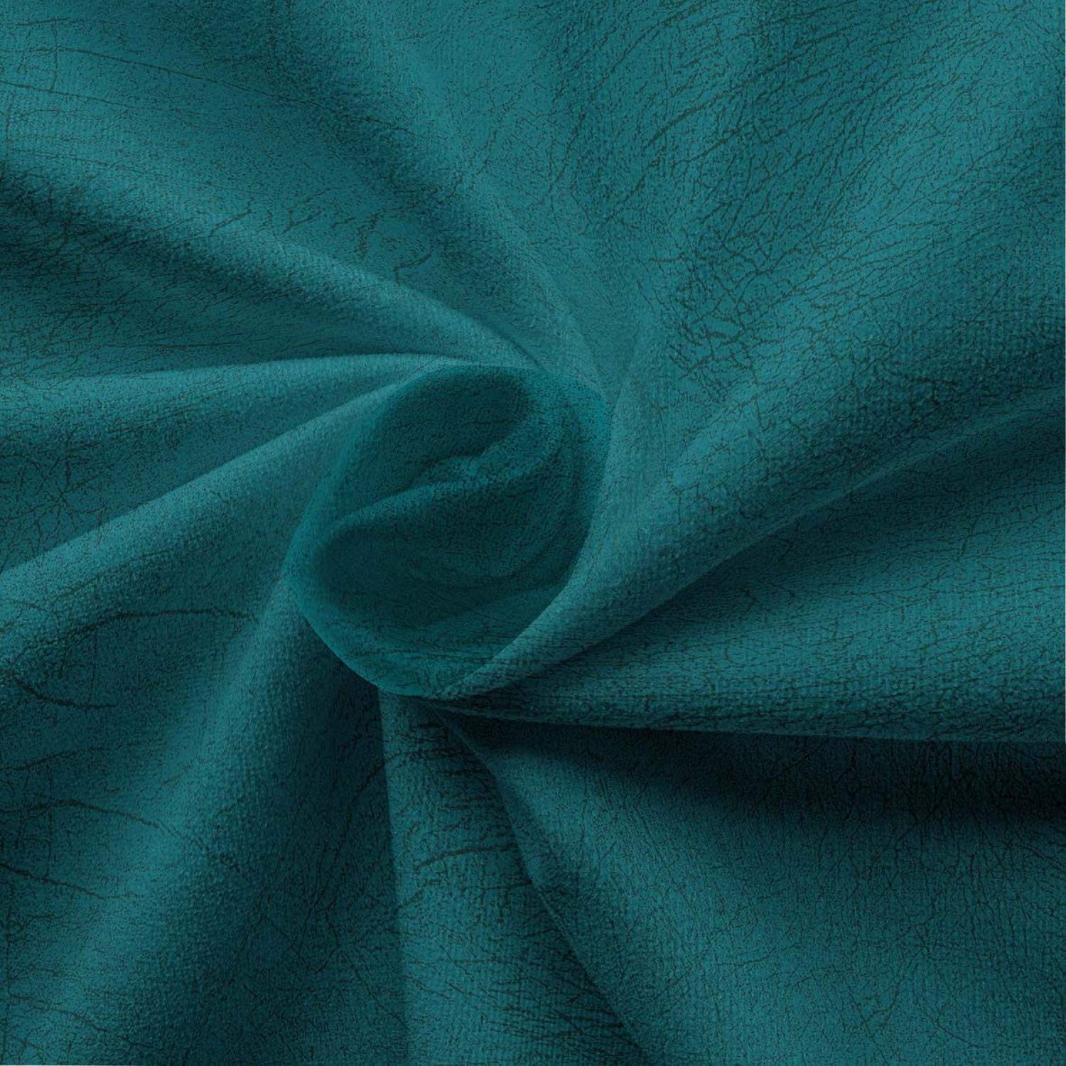 Ambesonne Faux Suede Fabric by The Yard - Digitally Printed Weathered Texture, Durable & Washable Upholstery Material for DIY Projects (1 Yard, Laurel Green) - Perfect for Indoor/Outdoor Furniture, Home Decor & Crafting