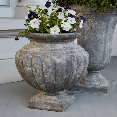 Antipodes Outdoor Urn - Elegant Garden Urn for Patio, Lawn & Cemetery Decor - Perfect for Flowers, Plants & Memorial Displays