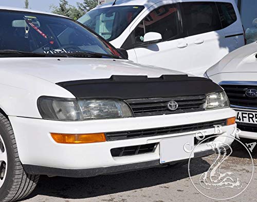 1993-1997 Toyota Corolla Car Bonnet Mask Hood Bra - Protective Cover for Front Hood - Perfect for Road Trips & Car Shows