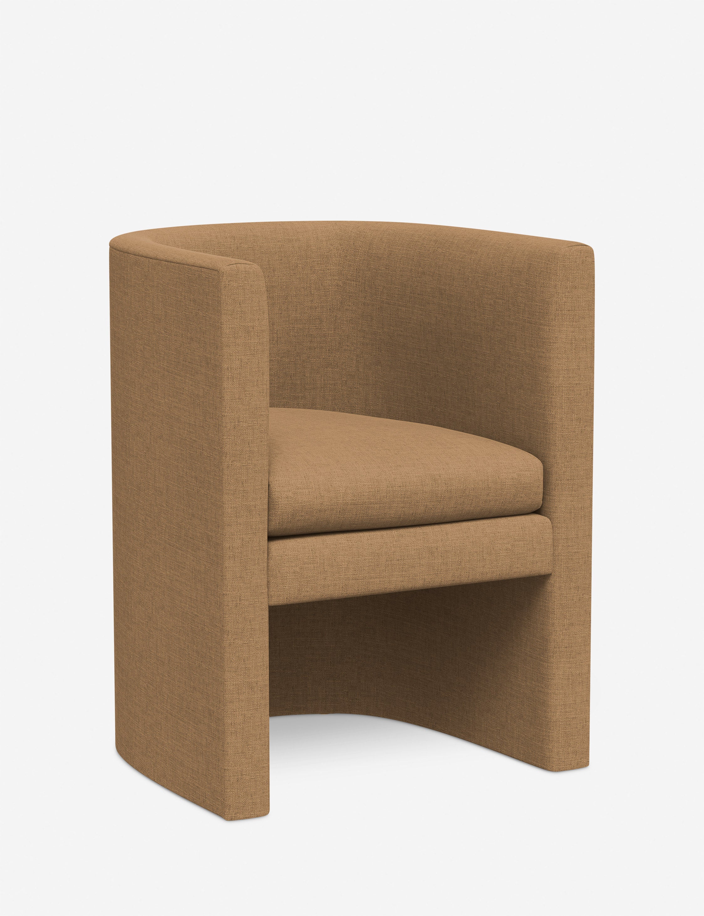 Enfield Dining Chair - Modern Wooden Dining Room Chair with Upholstered Seat - Perfect for Kitchen, Dining Room, and Home Office Use
