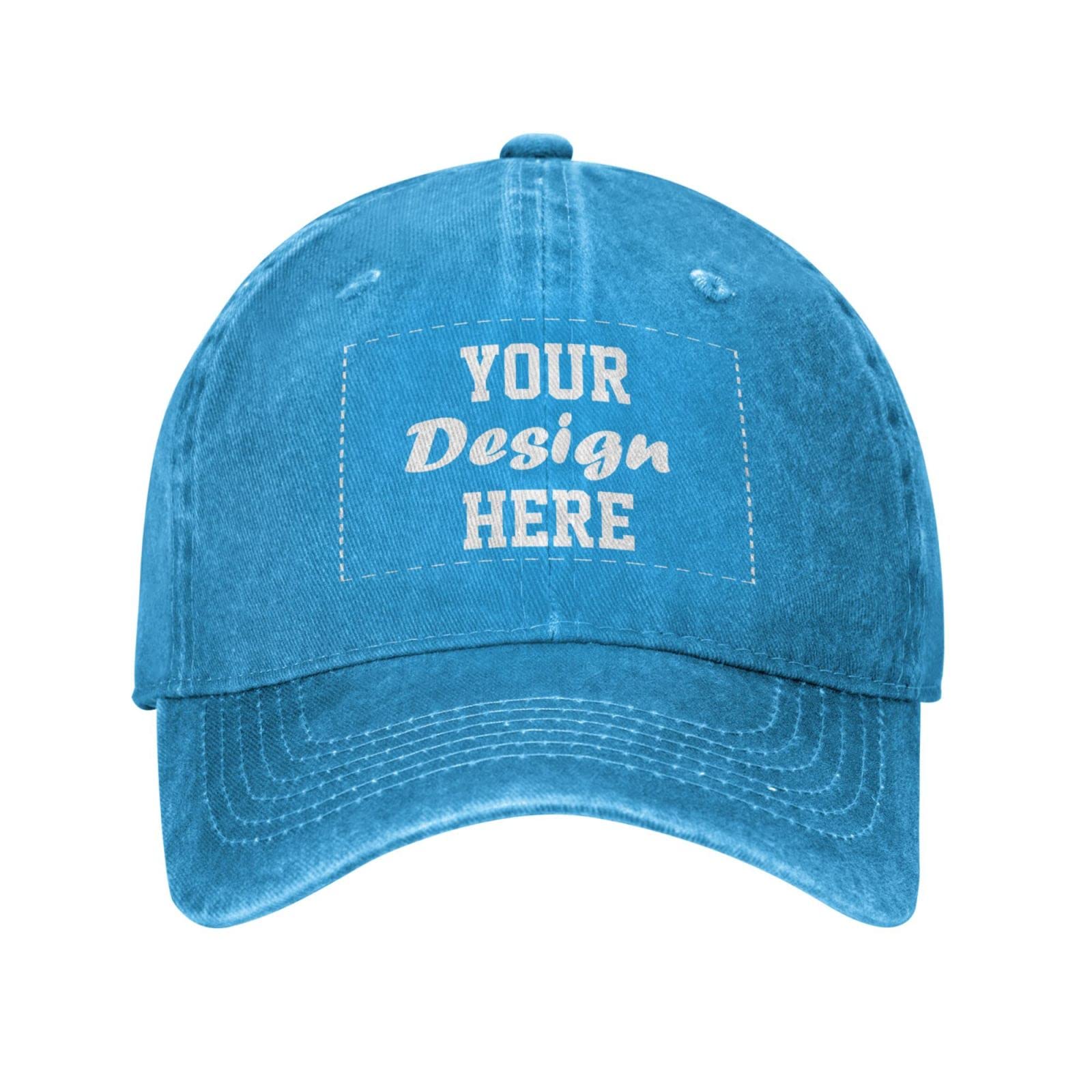Custom Embroidered Hats with Personalized Text & Logo - Team, Company & Promotional Cowboy Hats - Perfect for Gifts, Events & Branding