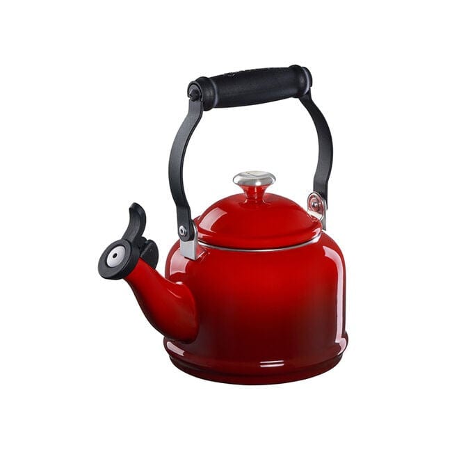 Le Creuset 1.25 Quart Demi Kettle with Stainless Steel Knob - Classic Tea Kettle for Stovetop & Induction - Perfect for Tea Lovers & Home Kitchen (Multiple Colors)