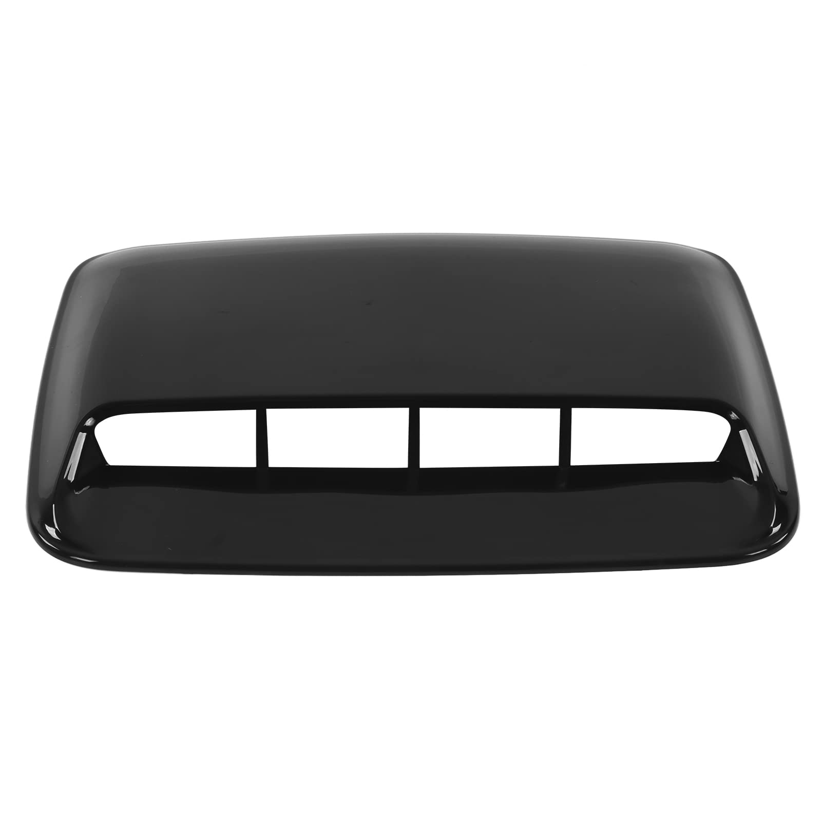 Universal Car Hood Vent Scoop - Glossy Black Bonnet Air Intake Trim Cover | High-Performance Engine Cooling | Perfect for Muscle Cars, Sports Cars & Off-Road Vehicles