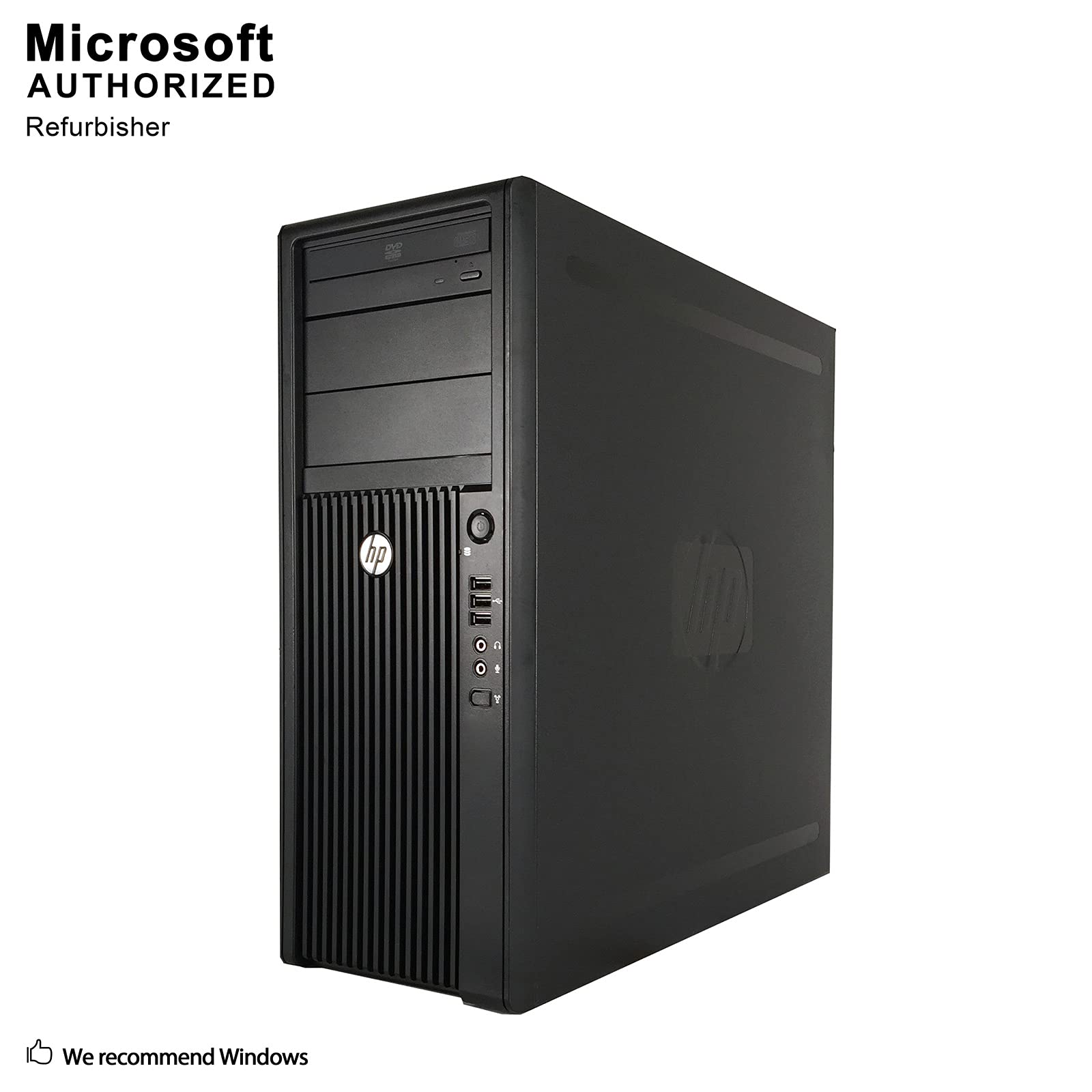 HP Z420 Workstation Computer - Intel Xeon Quad Core Processor up to 3.8GHz, 16GB DDR3 RAM, 240GB SSD + 1TB HDD, Windows 10 Pro, NVIDIA Quadro 2000 1GB GPU, USB 3.0, WiFi (Certified Renewed) - Perfect for CAD, Video Editing & 3D Rendering