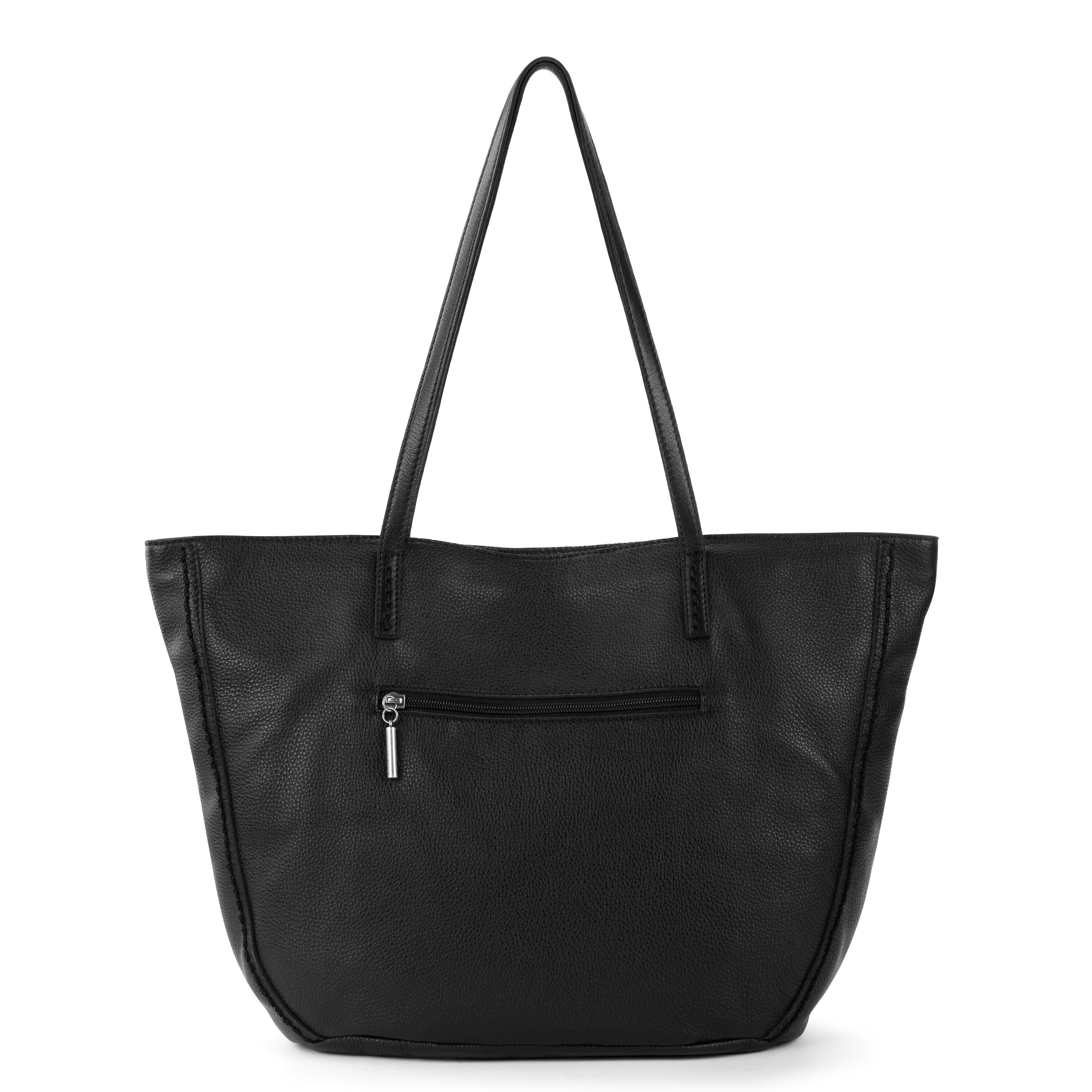 Faye Large Tote Bag for Women - Spacious Canvas Tote with Leather Handles - Perfect for Work, Travel & Shopping | Stylish & Durable Everyday Carryall