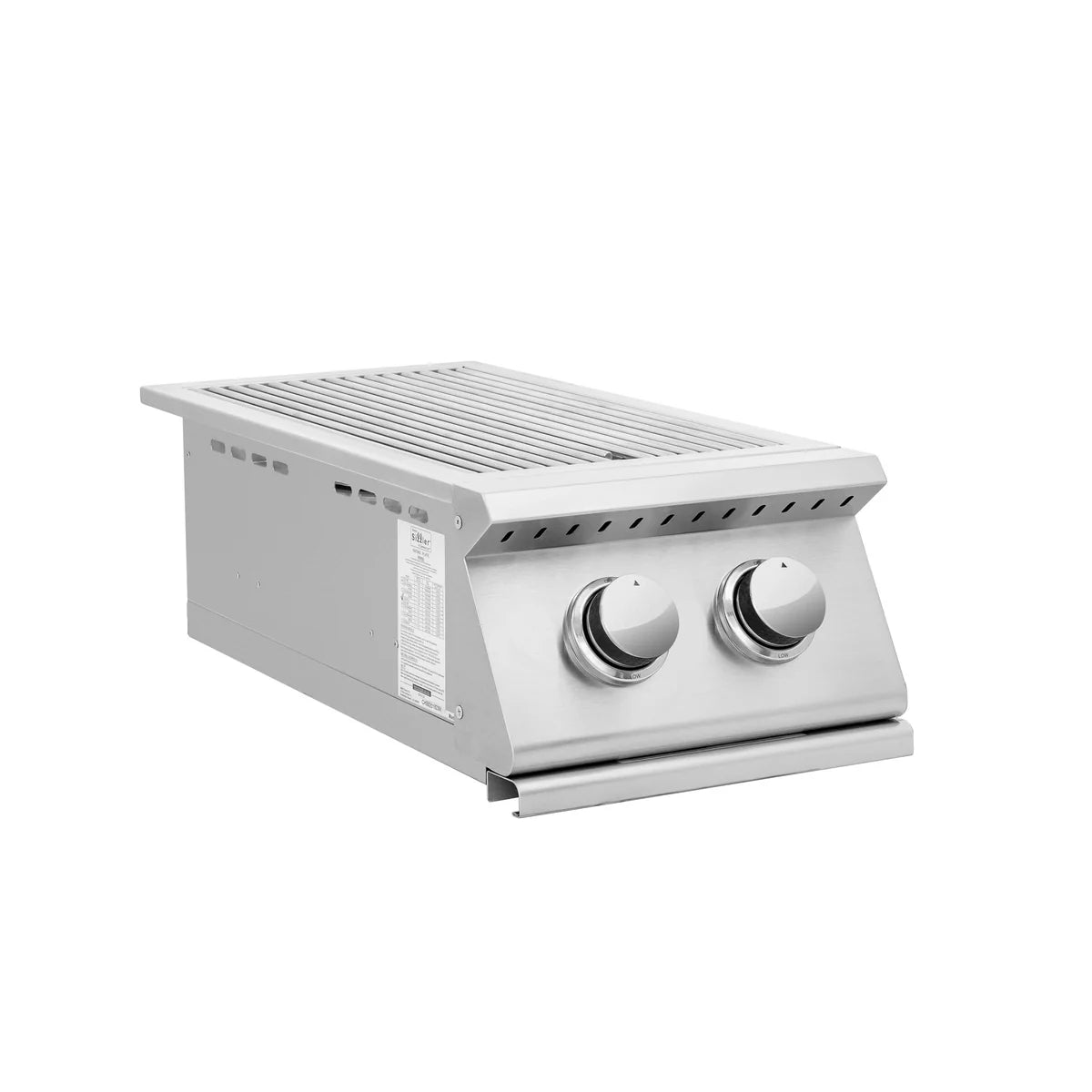 Summerset Grills Double Side Burner for Sizzler Series Gas Grills - Perfect for Outdoor Cooking, BBQs & Backyard Parties