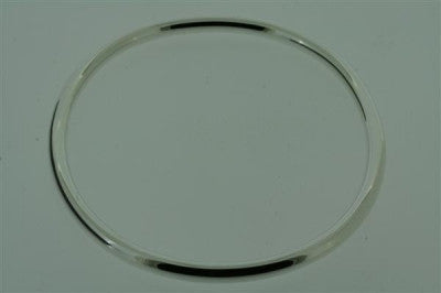 Sterling Silver Oval Tubular Bangle Bracelet for Women - Elegant & Durable Jewelry for Everyday Wear, Parties & Special Occasions