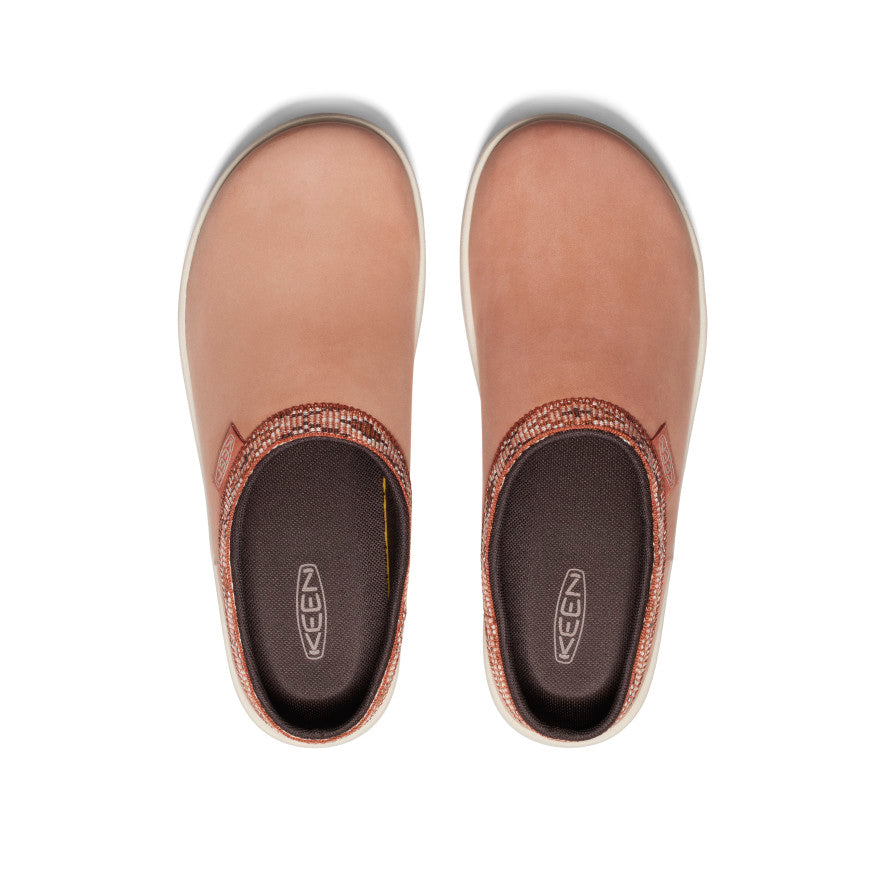 Women's Elle Suede Mule Slip-On Shoes - Cork & Birch Comfortable Slides for Casual Wear, Home, Office & Travel