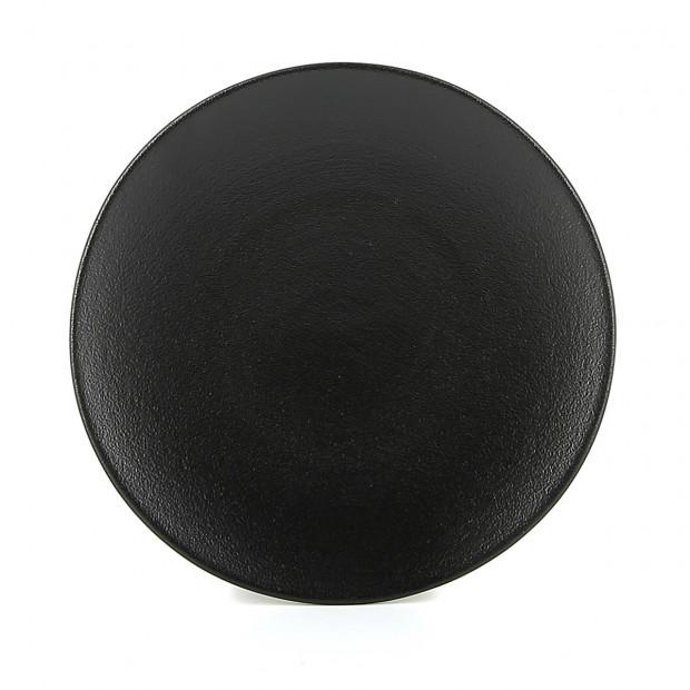 Equinoxe 12-Inch Round Charger Plate - Elegant Gold Trim Decorative Serving Platter for Weddings, Parties & Formal Dining - 31.5cm Dish for Appetizers, Desserts & Table Decor