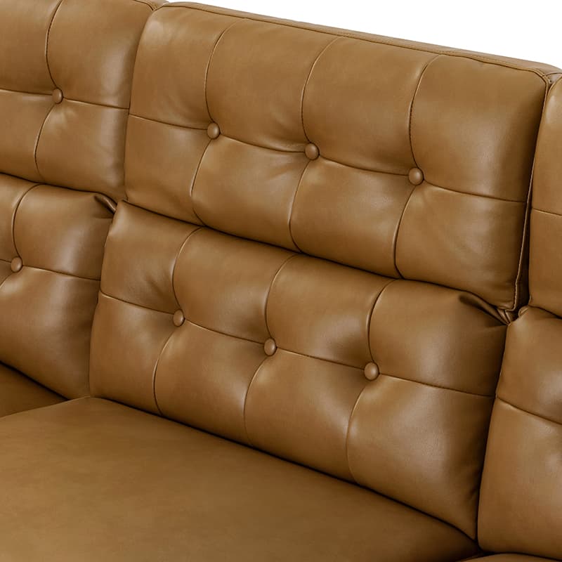 Viktor Mid Century Modern Oversized Power Reclining Sectional Sofa with Adjustable Headrests - Comfortable L-Shaped Couch for Living Room, Home Theater & Family Gatherings