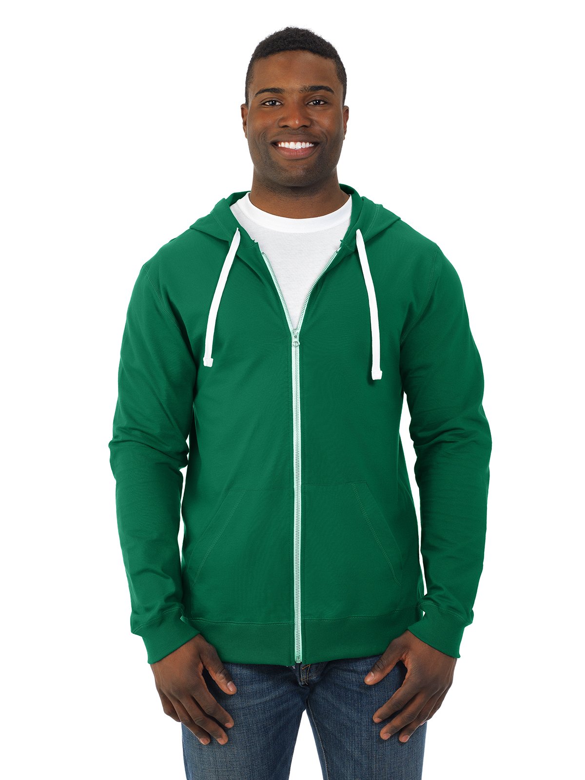 Fruit of the Loom Men's Full-Zip Hooded Sweatshirt | Comfortable Cotton Fleece Jacket for Casual Wear, Gym & Outdoor Activities