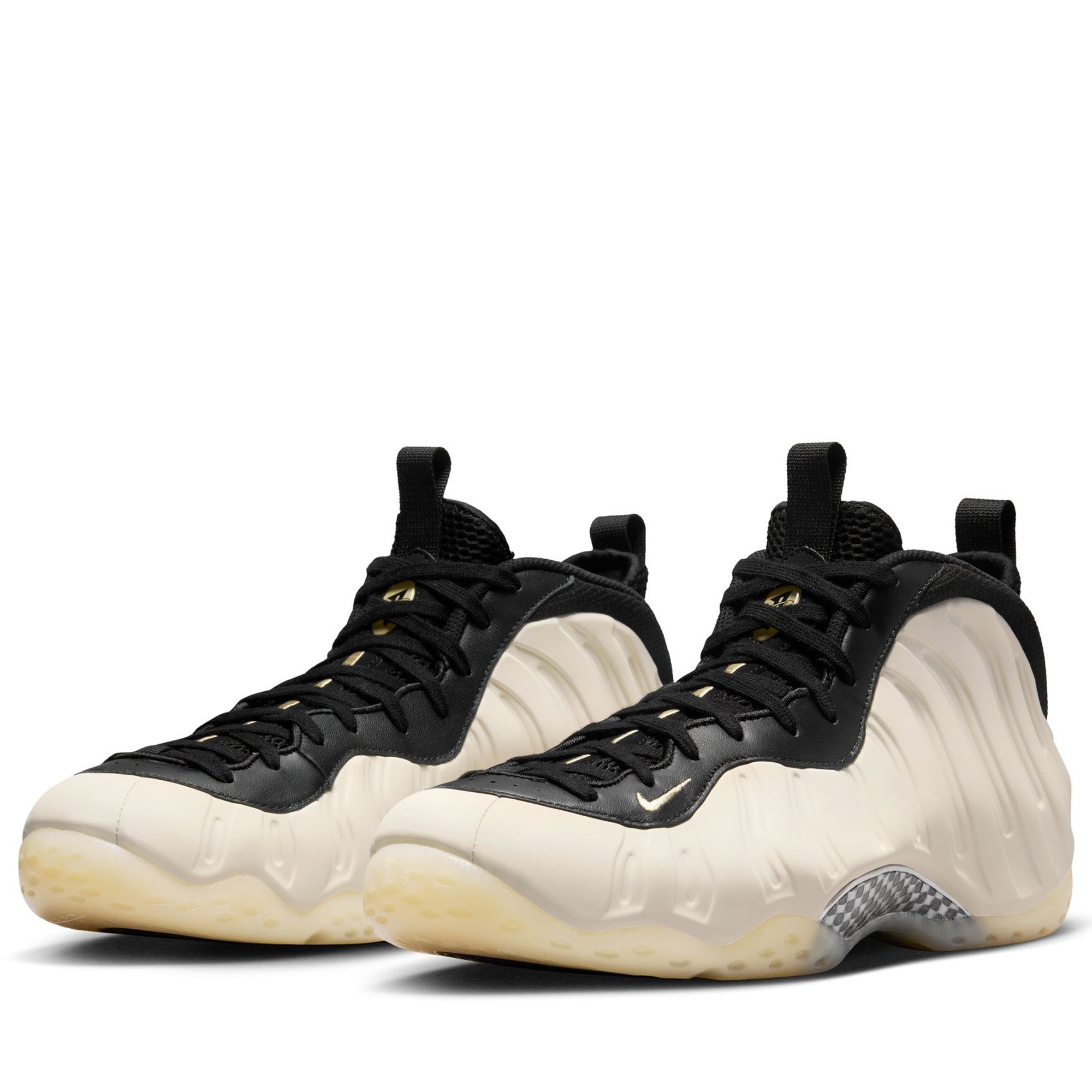 Nike Air Foamposite One 'Light Orewood Brown' Basketball Shoes - Black/Team Gold Colorway for Men - Perfect for Streetwear & Court Performance