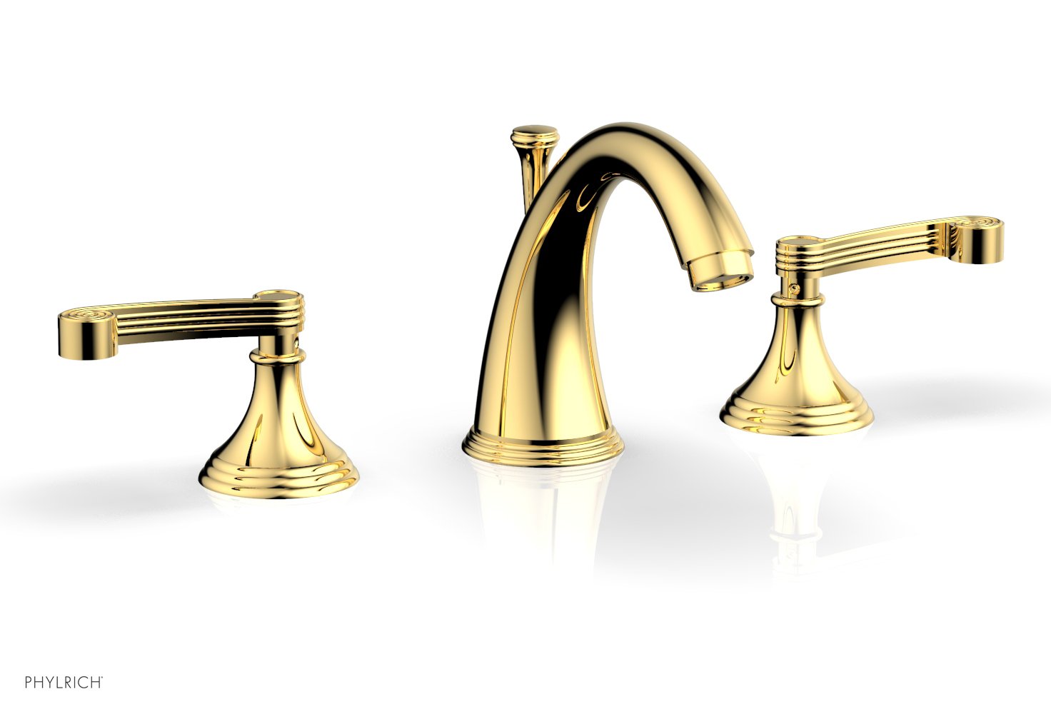 3-Hole Widespread Bathroom Faucet - D206 Brushed Nickel Finish for Sink Vanity, Perfect for Modern Home & Hotel Renovation