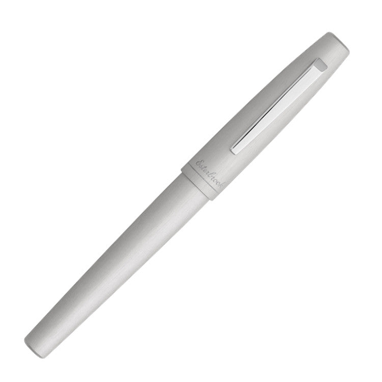 Esterbrook Camden Rollerball Pen - Premium Silver Writing Pen for Office, School & Gift Giving - Smooth Ink Flow for Professional & Everyday Use