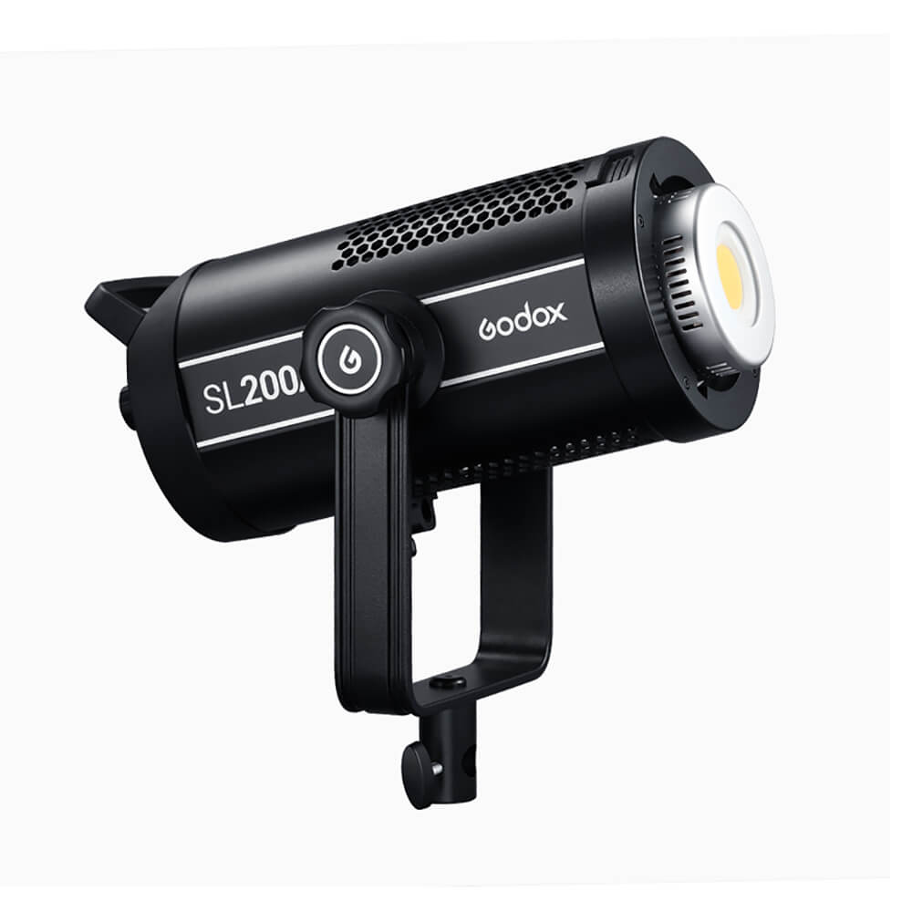 SL200II Daylight Balanced COB LED Video Light - Super Quiet 5600K Continuous Lighting for Photography, YouTube & Streaming - Perfect for Studio, Vlogging & Indoor Filming