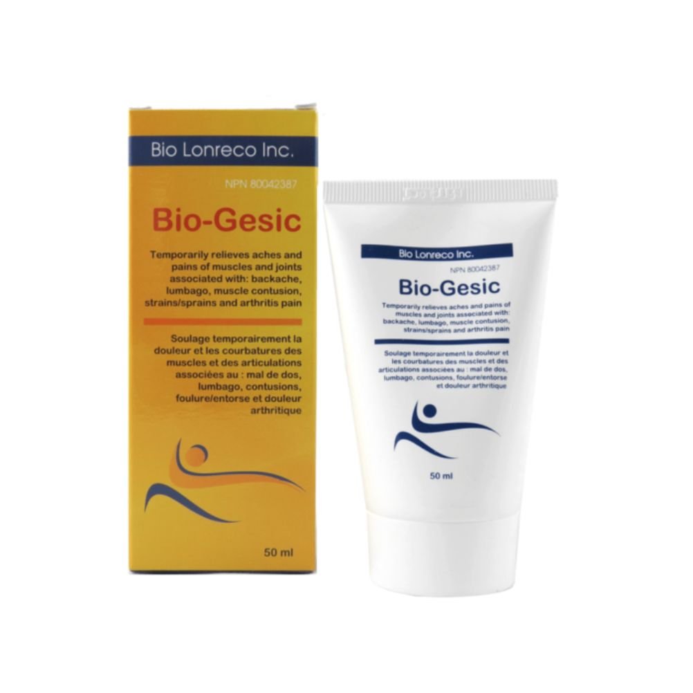 Bio Lonreco Bio Gesic 50ml - Natural Pain Relief Solution for Joint & Muscle Discomfort - Perfect for Athletes & Active Lifestyles