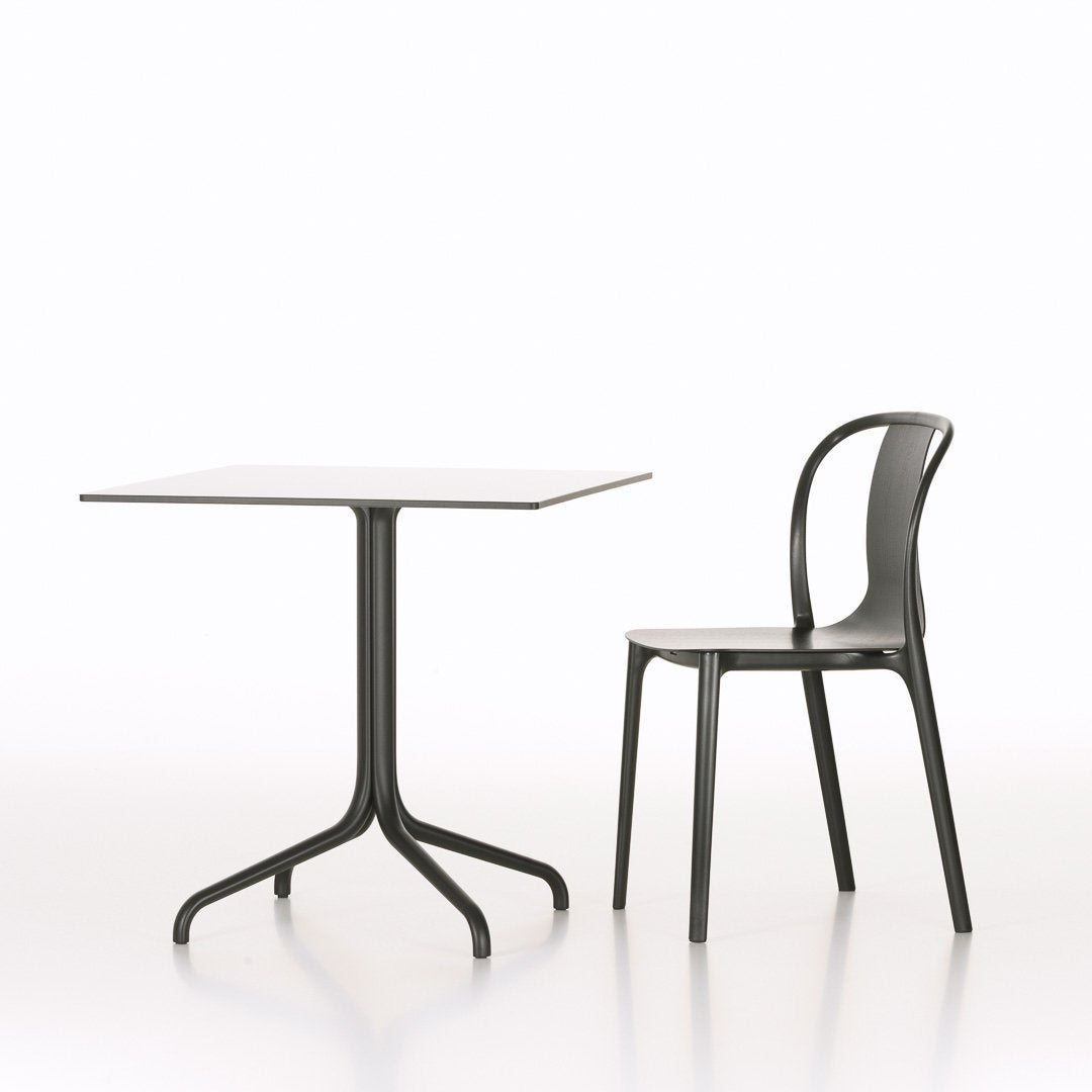 Belleville Bistro Table - Square Indoor Dining Table for Small Spaces - Perfect for Breakfast Nook, Kitchen, or Patio