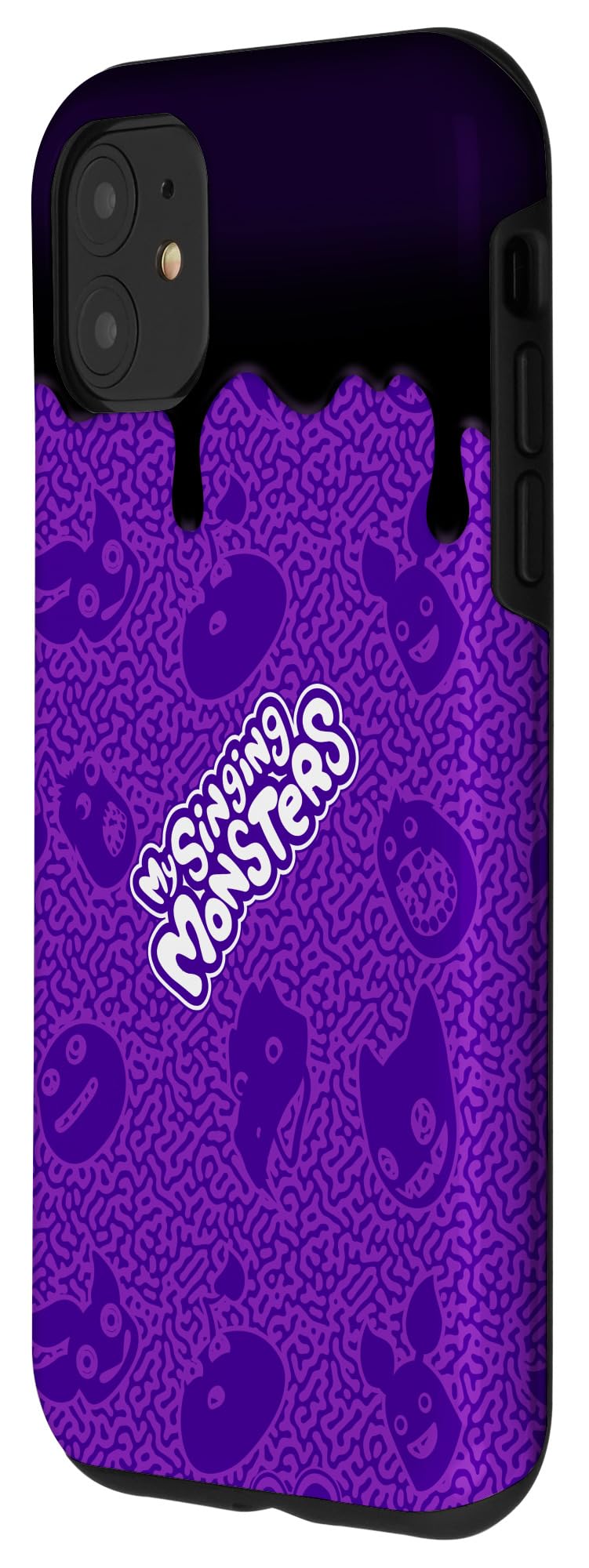 iPhone 11 My Singing Monsters Plasmic Ooze Purple Phone Case - Protective Cover for Gaming & Music Lovers | Perfect for Daily Use, Travel & School