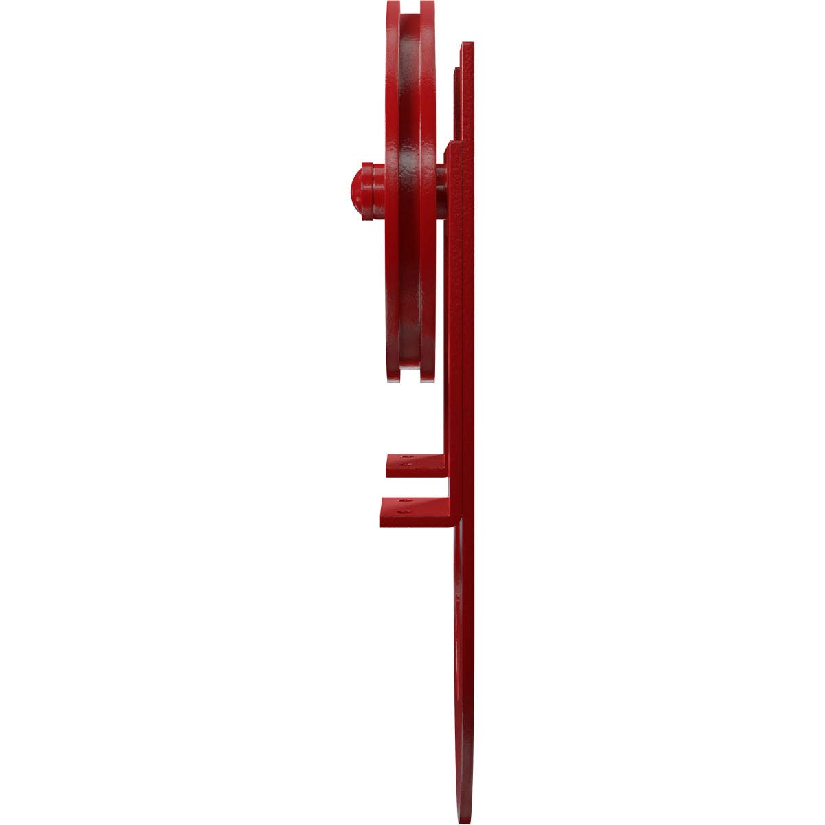 Premium Wagon Wheel Horseshoe Roller Hanger for Barn Doors - 1 3/8