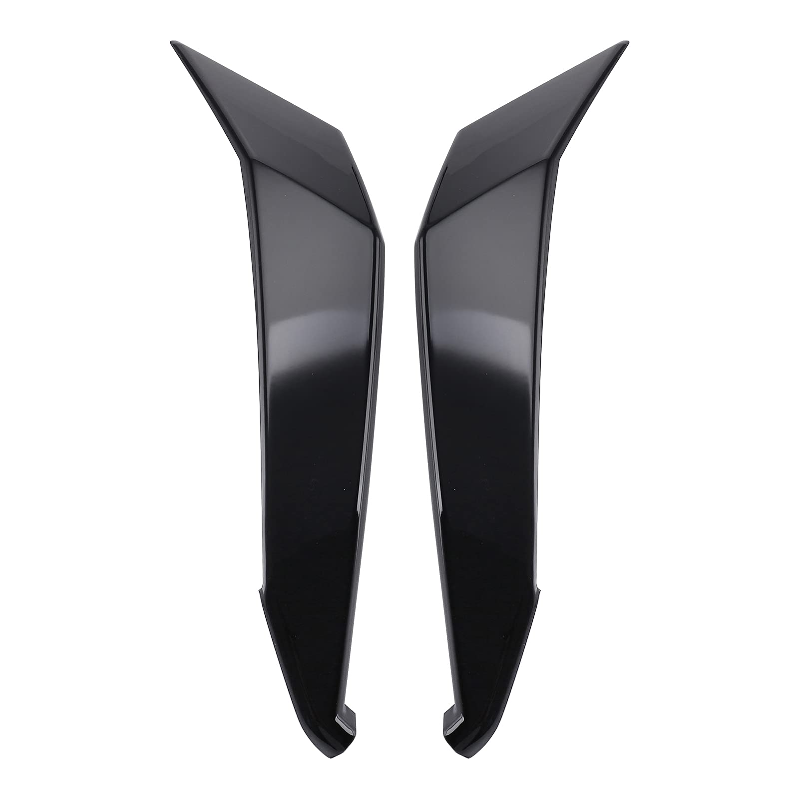 MotorFansClub Front Grill Frame Cover Trim Fit for Nissan Sentra 2020 2021 2022 - 3PCS Glossy Black Grille Trim - Upgrade Your Car's Style for Daily Driving & Car Shows