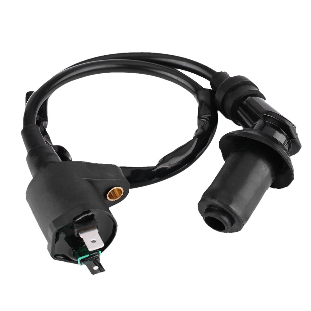 High Performance Ignition Coil for GY6 50cc-150cc ATV Scooter Moped Dirt Bike Kart - Black Motorcycle Spark Plug Coil | Compatible with 4-Stroke Engines, Off-Road Vehicles & Small Engine Repair