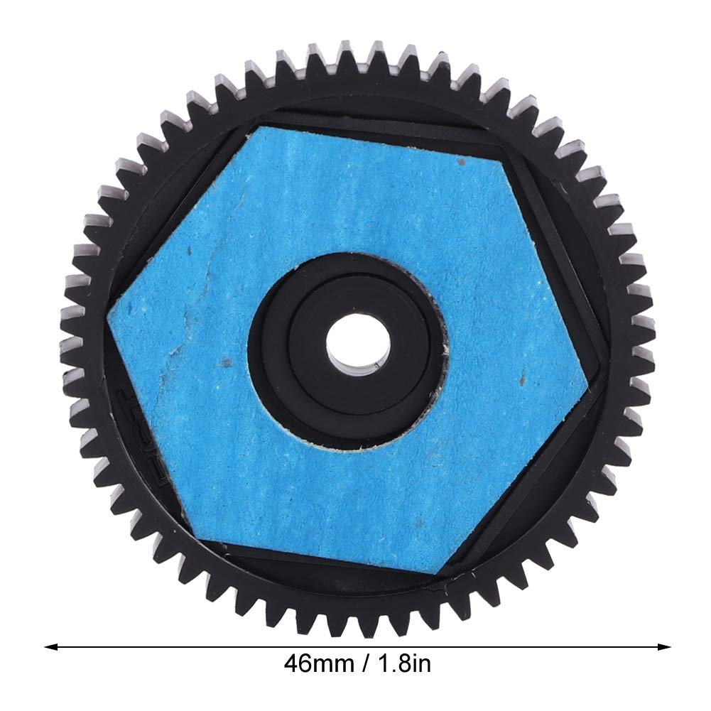 High-Performance 56T Spur Gear & 13T Metal Pinion Gear Set for SCX10 RC Car Models - Compatible with SCX10 II - Durable RC Car Motor Gear Upgrade for Off-Road Crawling & Trail Racing