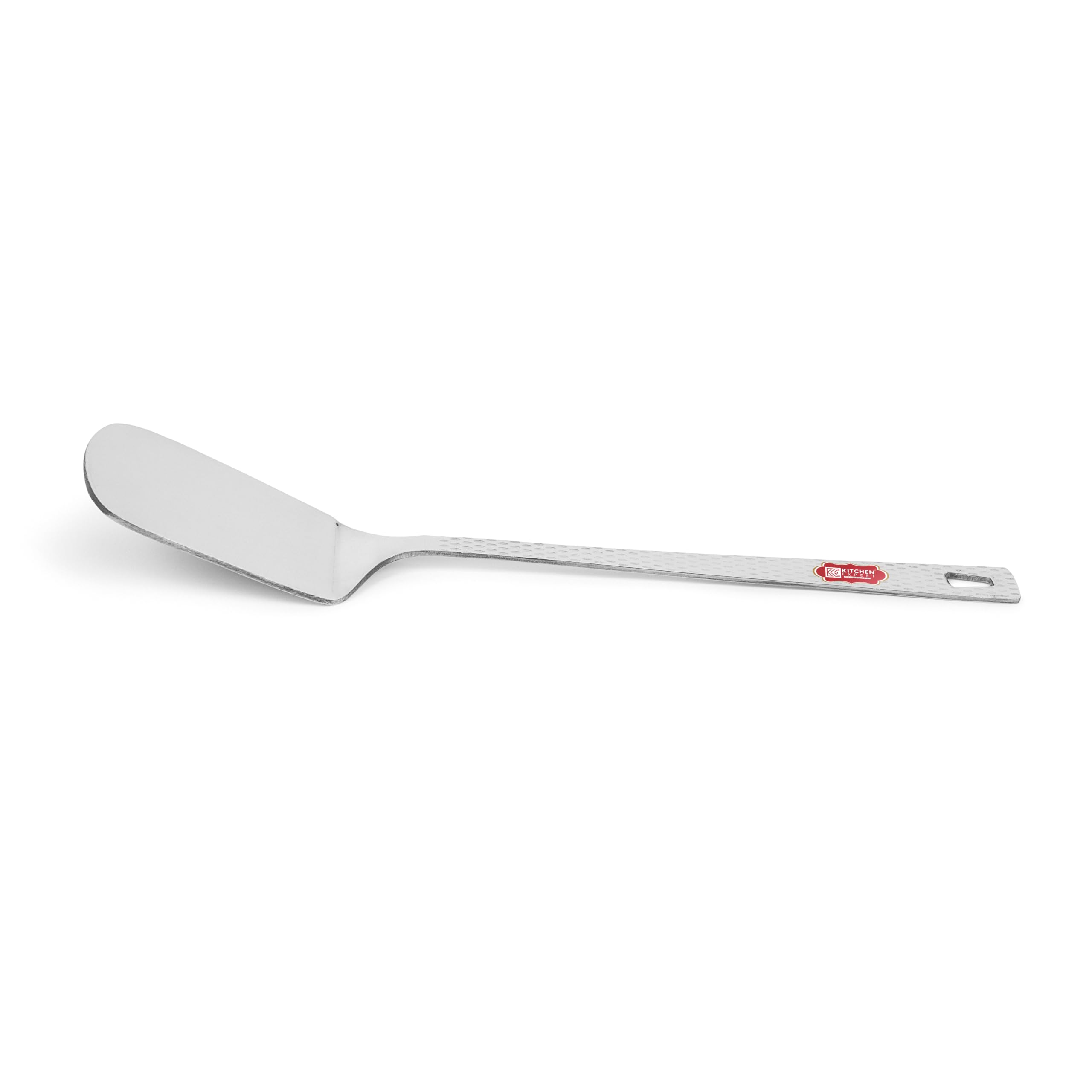 Premium Stainless Steel Turner Spatula for Cooking - Heavy Duty Flat Flipper for Dosa, Paratha, Omelette & Bread - Perfect Kitchen Tool for Flipping, Serving & Cooking - Ideal for Home Chefs & Restaurants