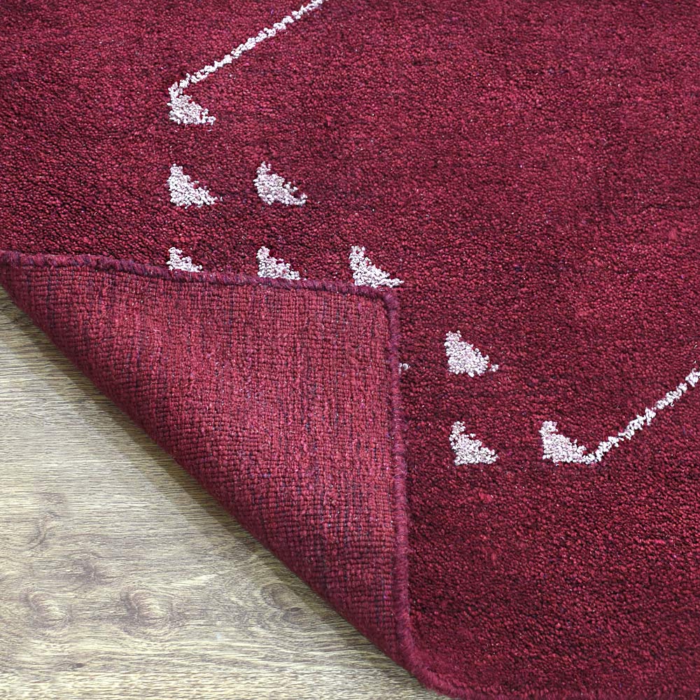 Hand Knotted Sanctuary Rug - Premium Wool Area Rug for Living Room, Bedroom & Dining Room - Soft & Durable Home Decor for Cozy Spaces