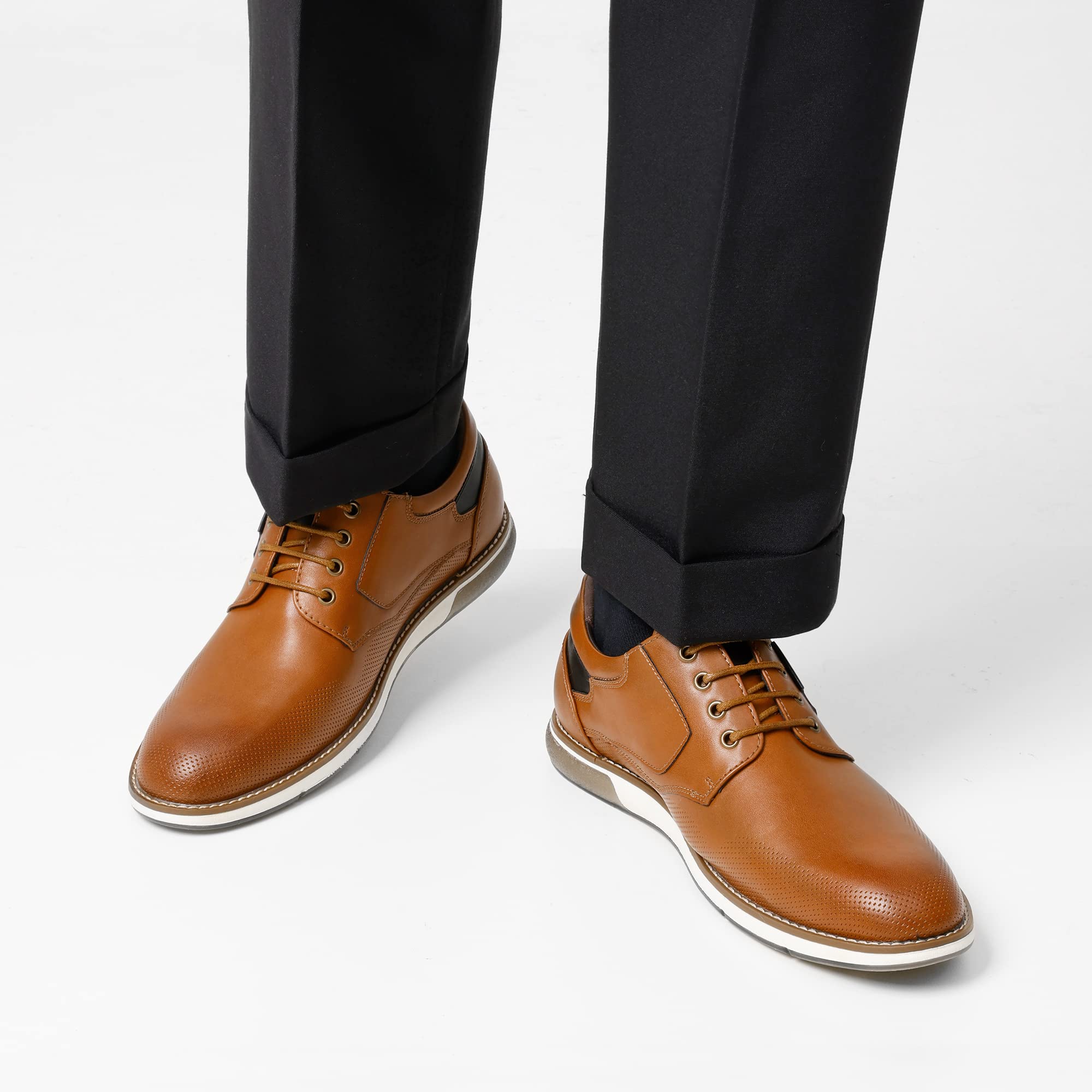 Bruno Marc Men's Casual Dress Oxford Shoes - Business Formal Derby Sneakers for Office, Wedding & Everyday Wear