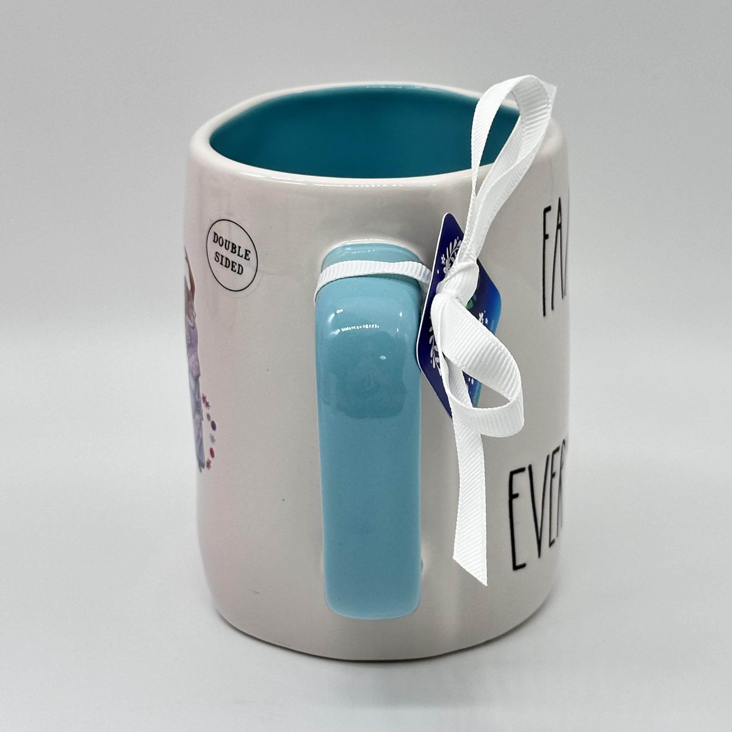 Rae Dunn FAMILIA IS EVERYTHING Mug - ENCANTO Inspired Ceramic Coffee Cup - Double Sided Design - Perfect for Disney Fans, Gift Giving & Hot Beverages at Home or Office