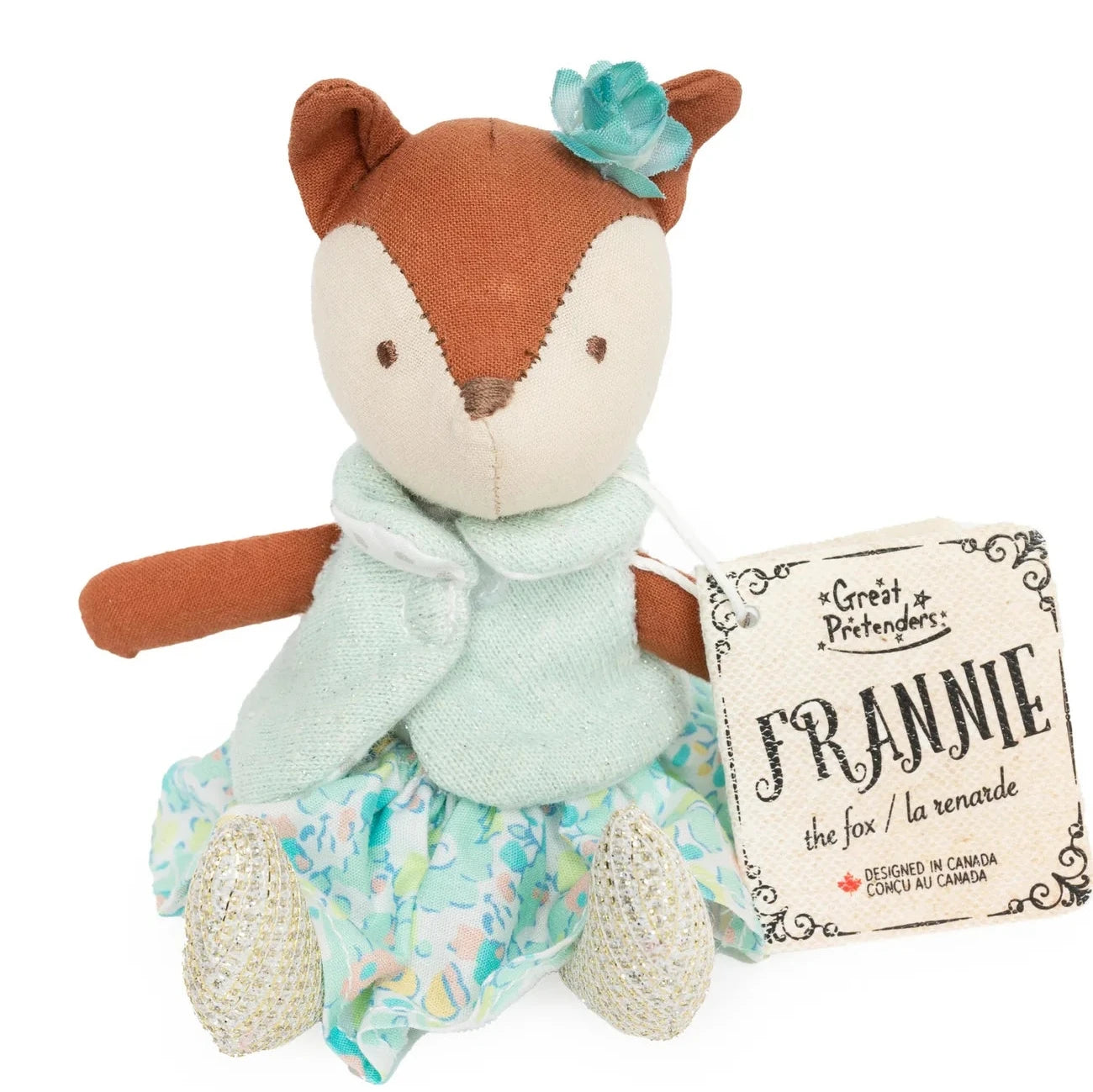 Great Pretenders Frannie The Fox Costume - Adorable Fox Dress-Up Outfit for Kids | Perfect for Halloween, Dress-Up Play & Birthday Parties