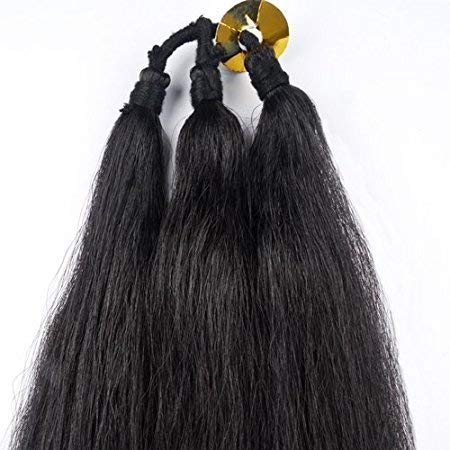 Paradise Hair Extensions 30-inch Real Human Hair Parandi Choti for Women - Dark Brown & Black | Perfect for Weddings, Parties & Daily Styling