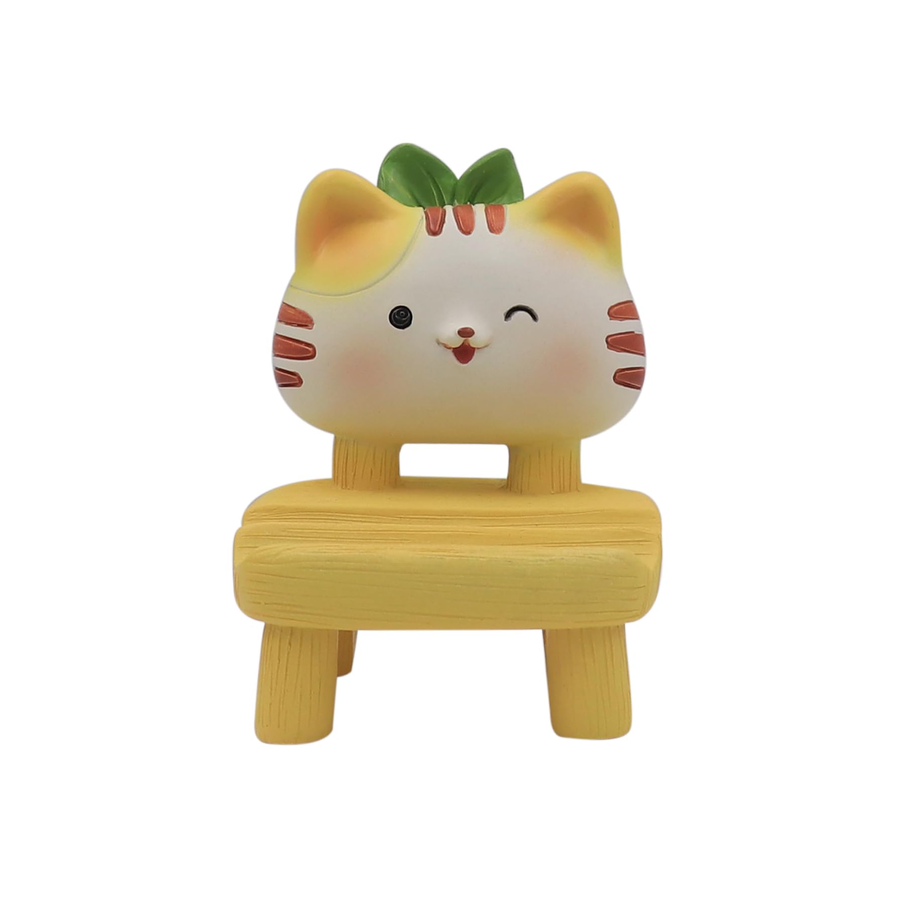 Funny Panda Cat Puppy Phone Stand - Universal Desk Holder for All Smartphones & Tablets | Cute Animal Desk Ornament for Office, Home & Car Use