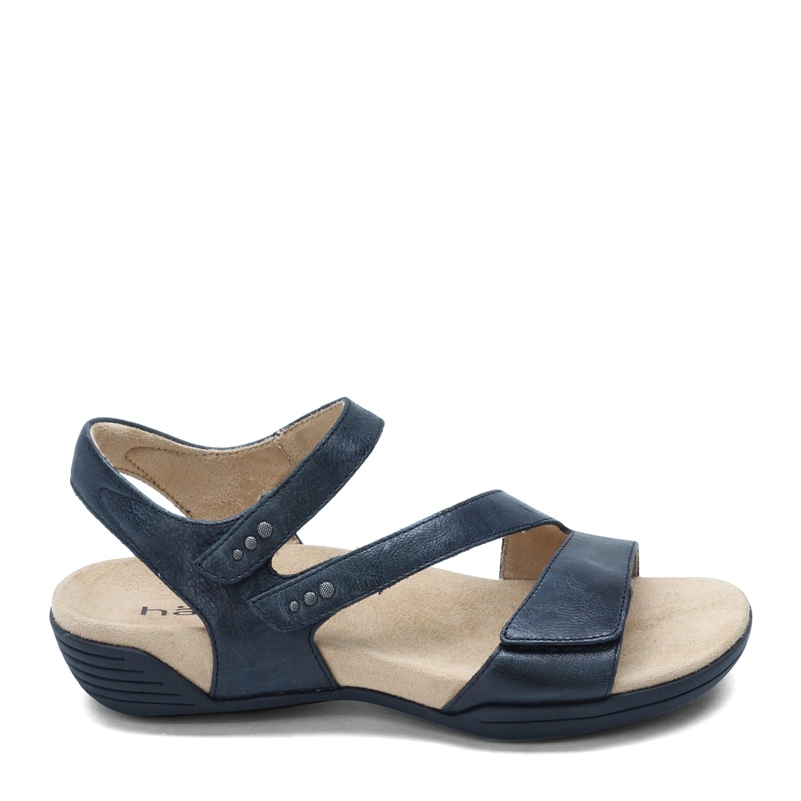 Women's Comfortable Flat Sandals - Black Size 6.5 | Breathable Summer Casual Shoes for Beach, Walking & Outdoor Activities