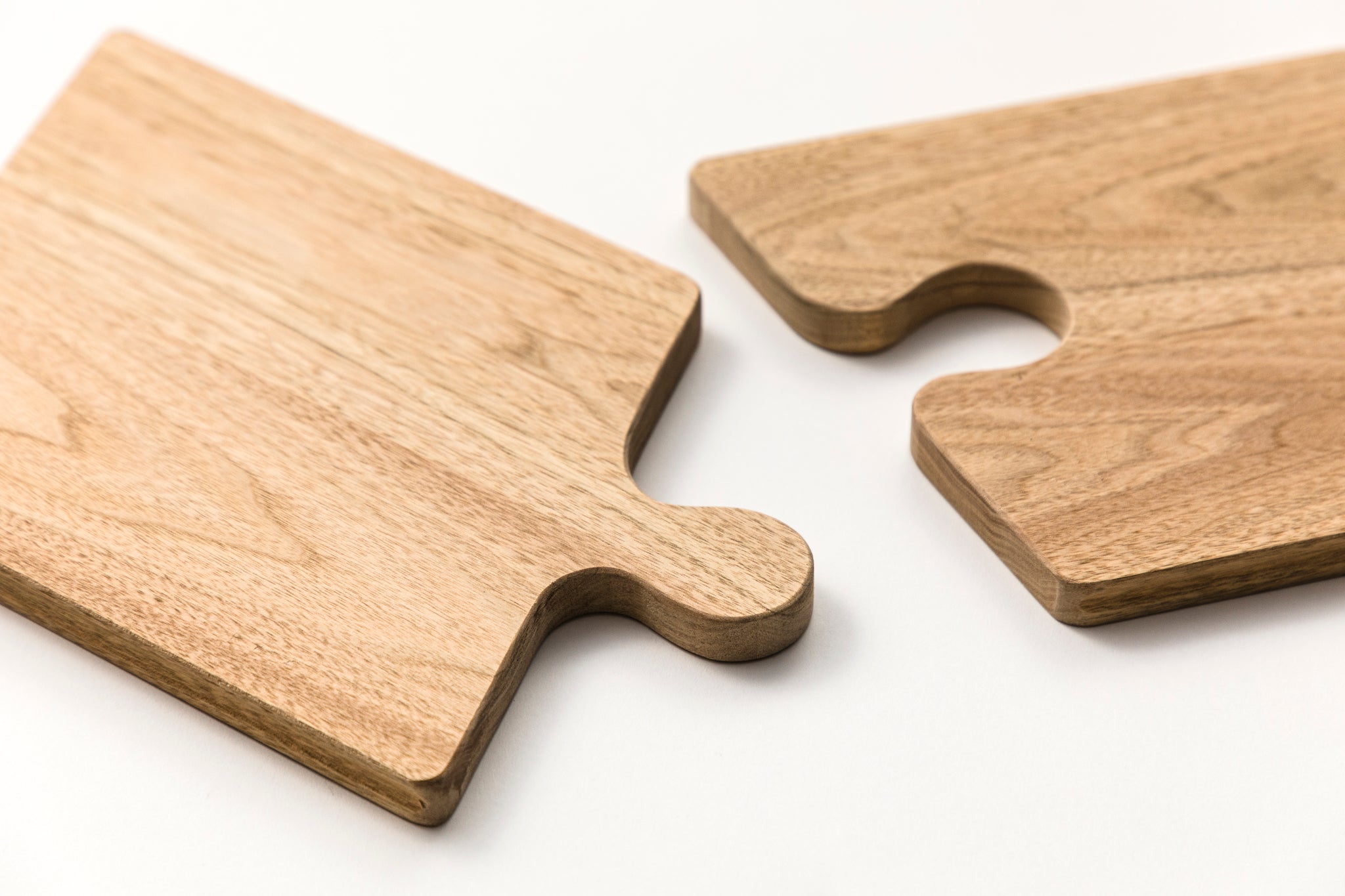 Premium Nagomi Japan Wooden Puzzle Cutting Board - Non-Slip, Dishwasher Safe - Perfect for Sushi, Cheese, Charcuterie & Kitchen Decor